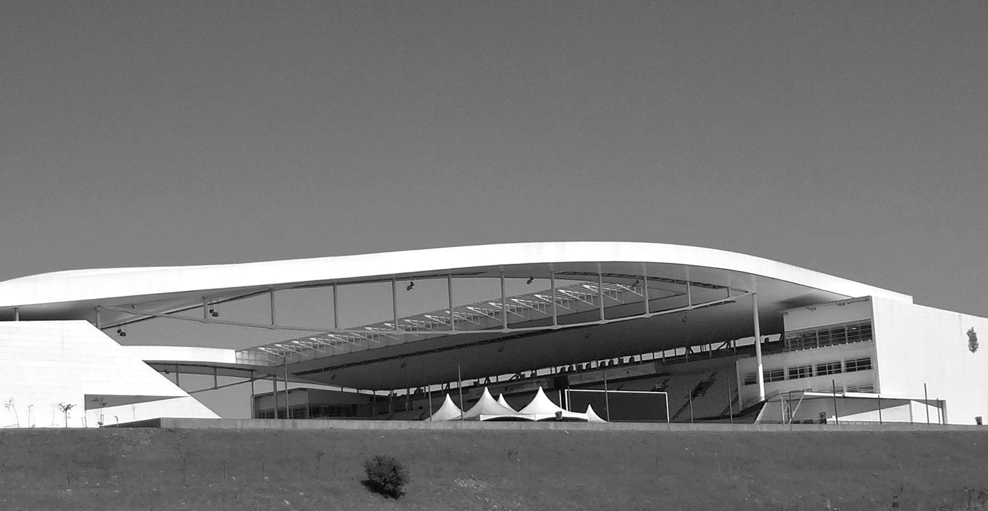 team, day, brazil, são paulo, football, building exterior, travel, outdoors, nature, corinthians, concrete, clear sky, transportation, copy space, no people, HD Wallpaper
