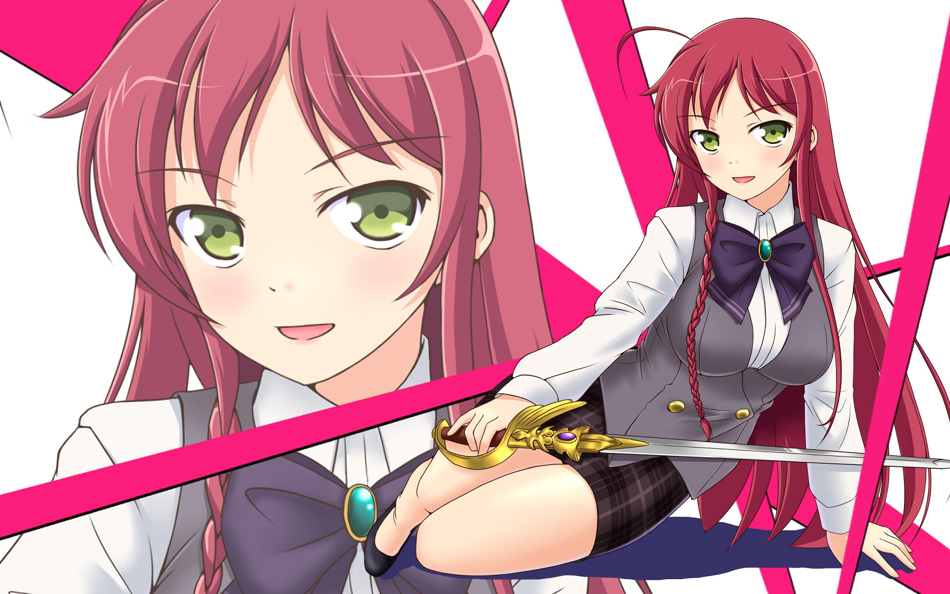 Anime, Emi Yusa, The Devil Is a Part-Timer!, 1080P, HD Wallpaper