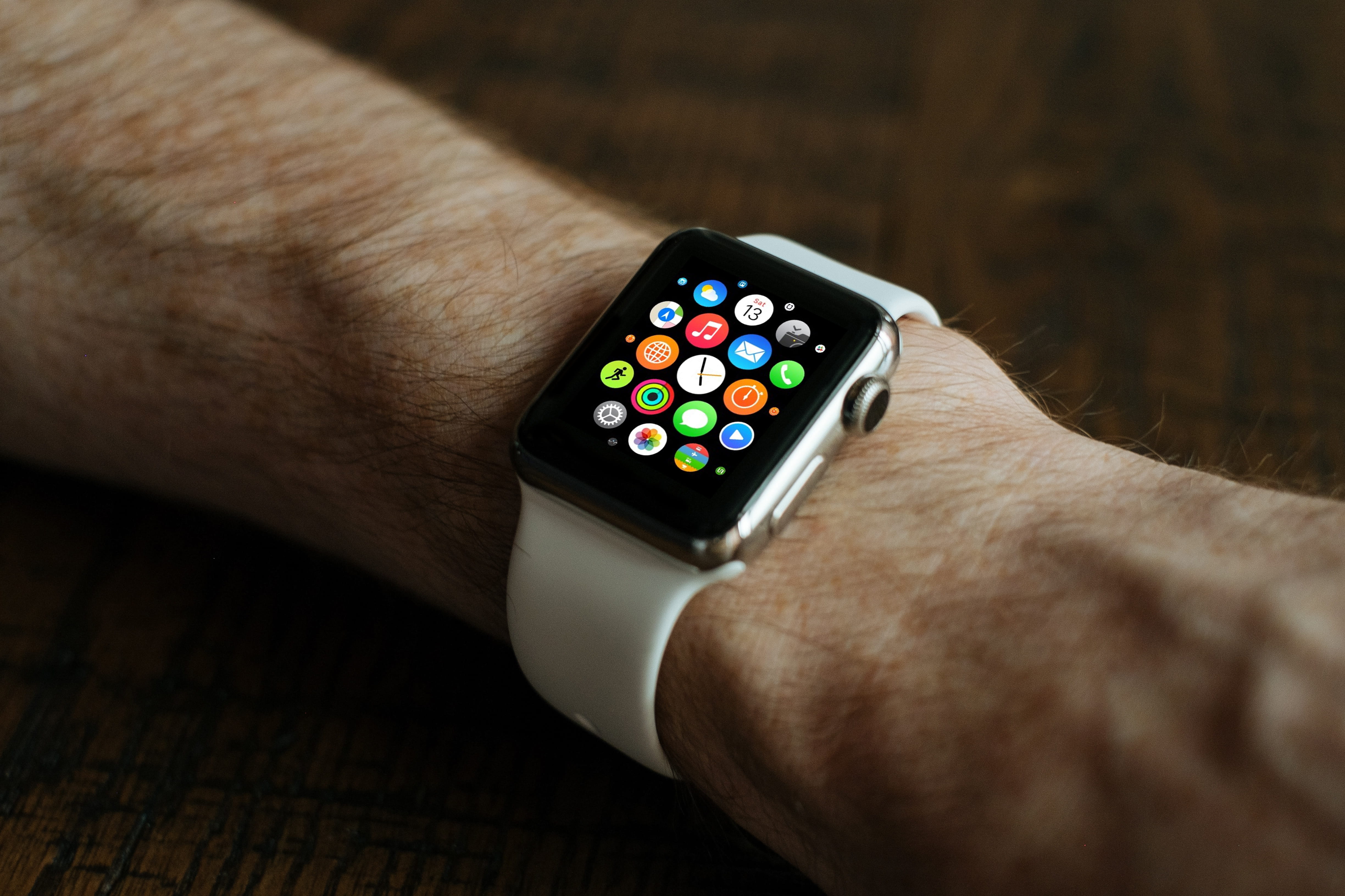 watch, band, Apple Watch, application Software, clock, technology, human Hand, adult, wireless Technology, remote, wristband, human limb, connection, smartwatch, HD Wallpaper