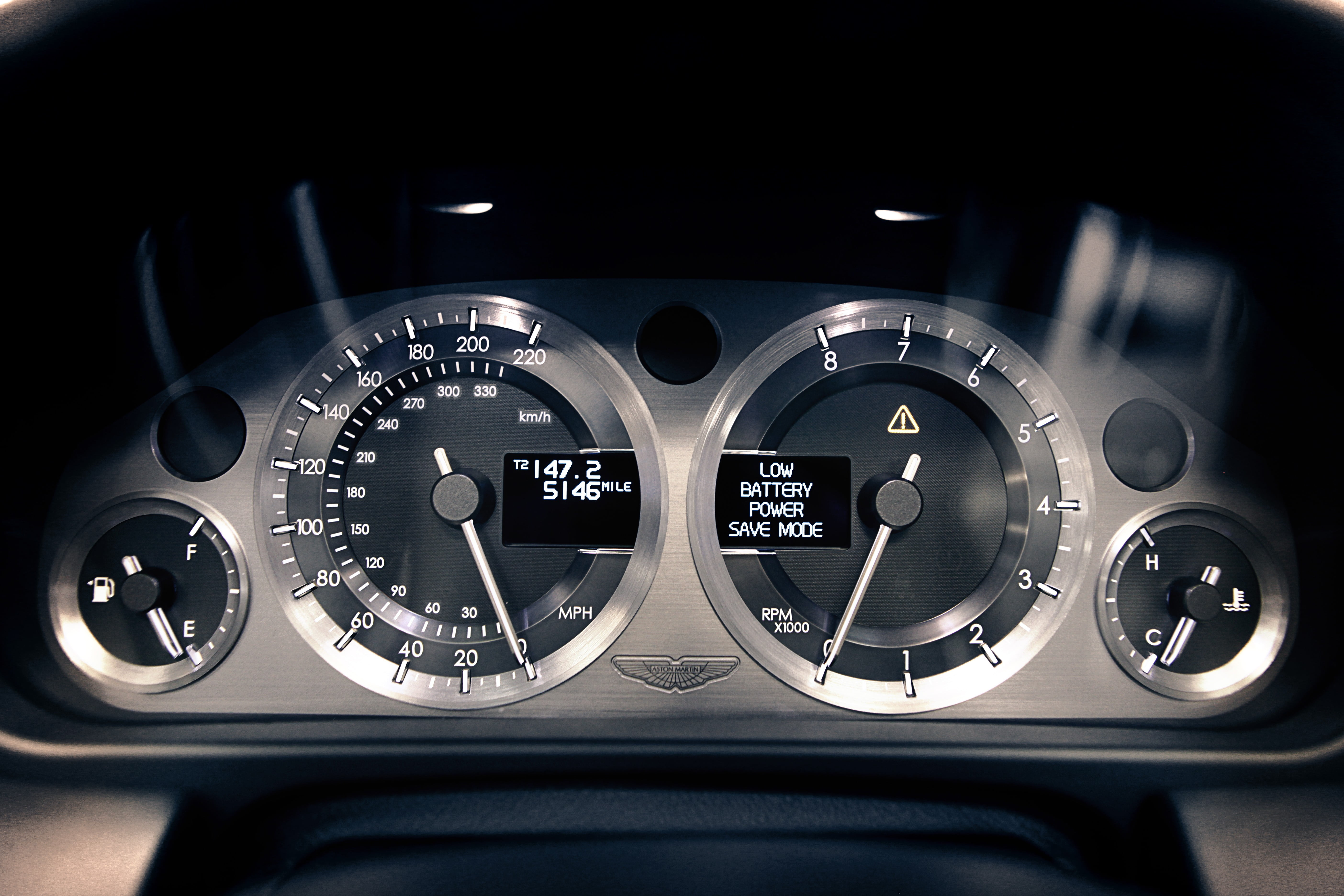 mode of transportation, dashboard, land vehicle, panel, indoors, number, 5K, car interior, close-up, motor vehicle, geometric shape, instrument, silver, HD Wallpaper