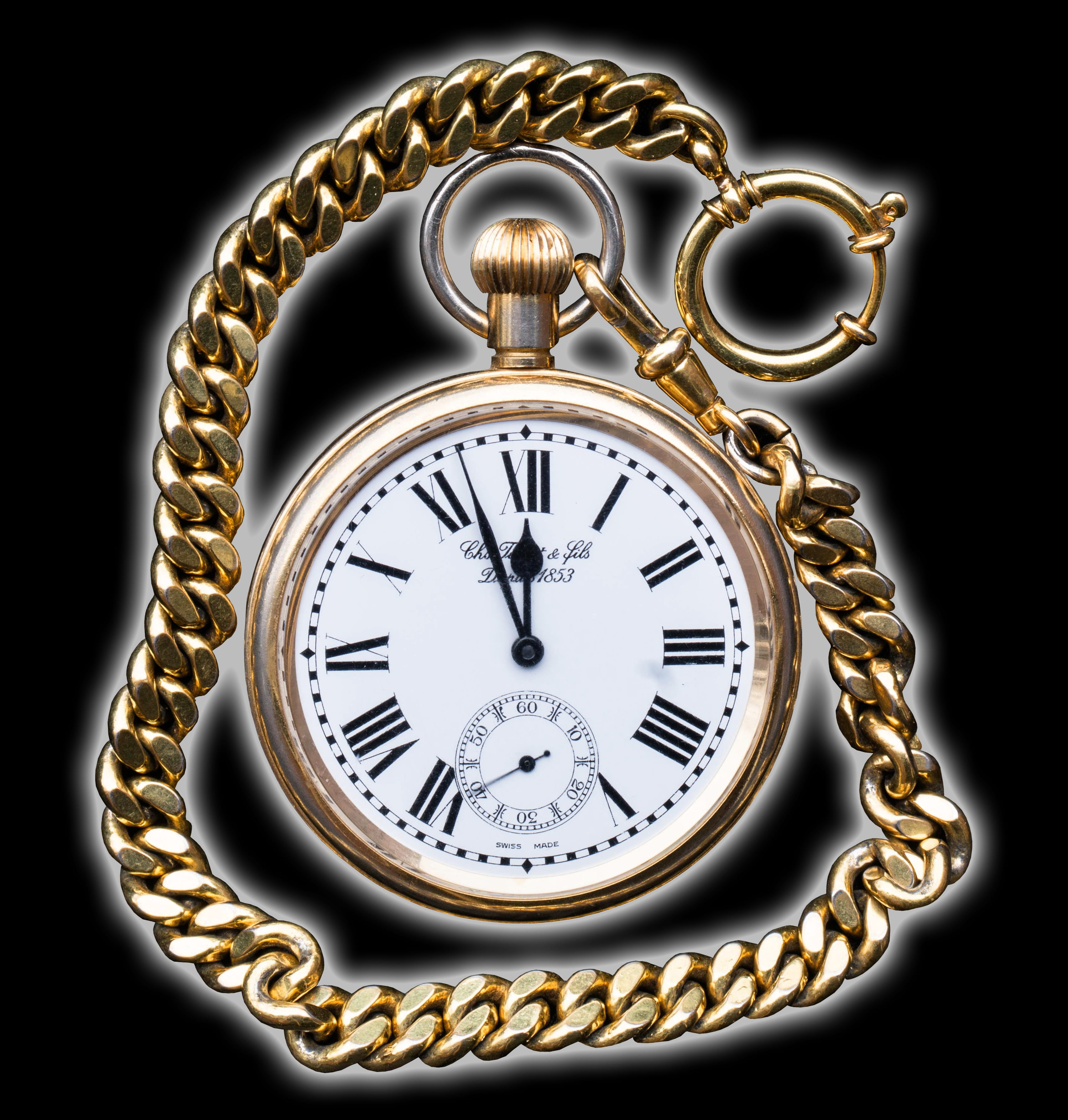 watchmaker, horology, golden, time, punctuality, instrument of time, no people, valuable, single object, pointer, noble, clock face, black background, clock, Phone HD Wallpaper
