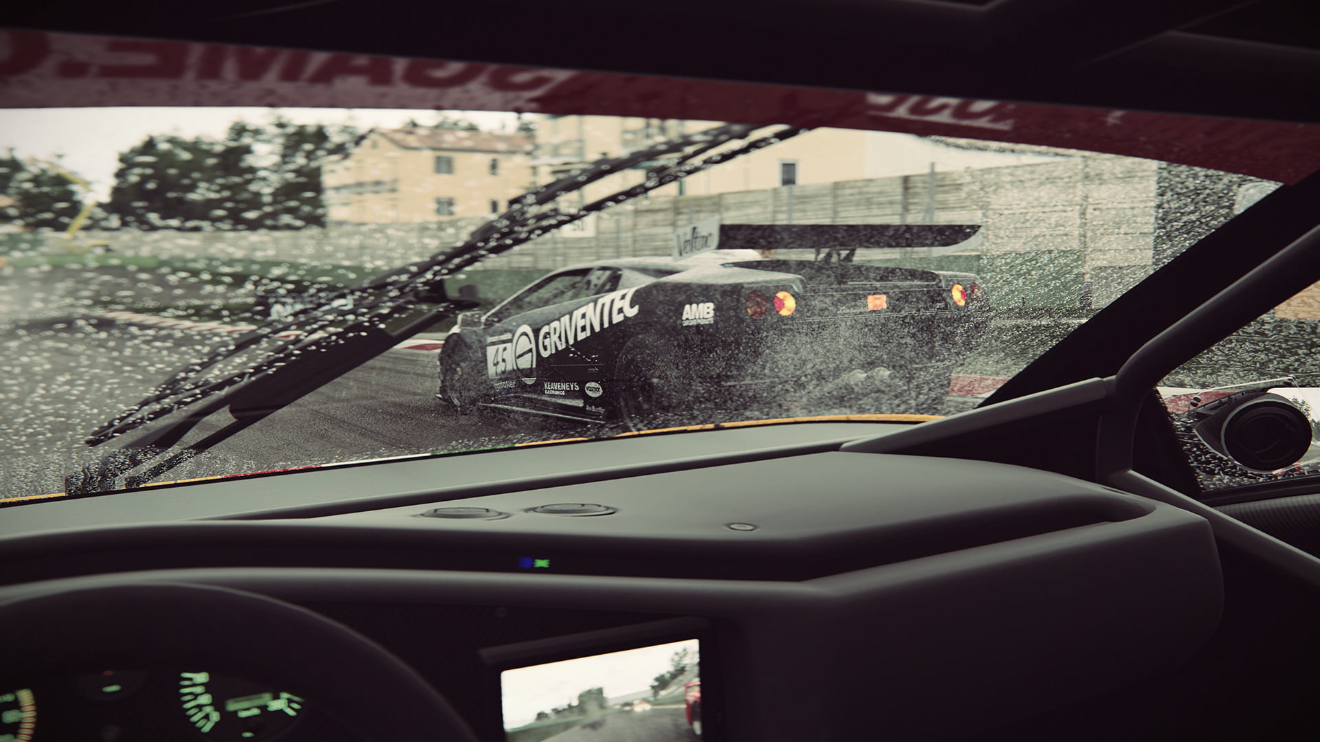 land vehicle, rain, windshield, dashboard, glass - material, car, transparent, day, black, no people, close-up, race cars, Lamborghini Diablo, vehicle interior, HD Wallpaper