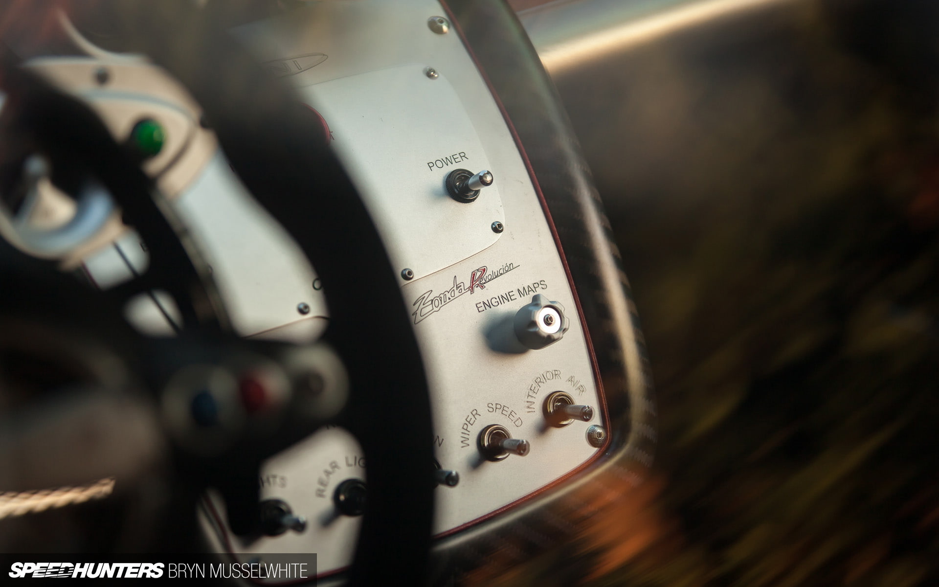 hd, knob, 1080P, switches, zonda, r, cars, pagani, interior, HD Wallpaper