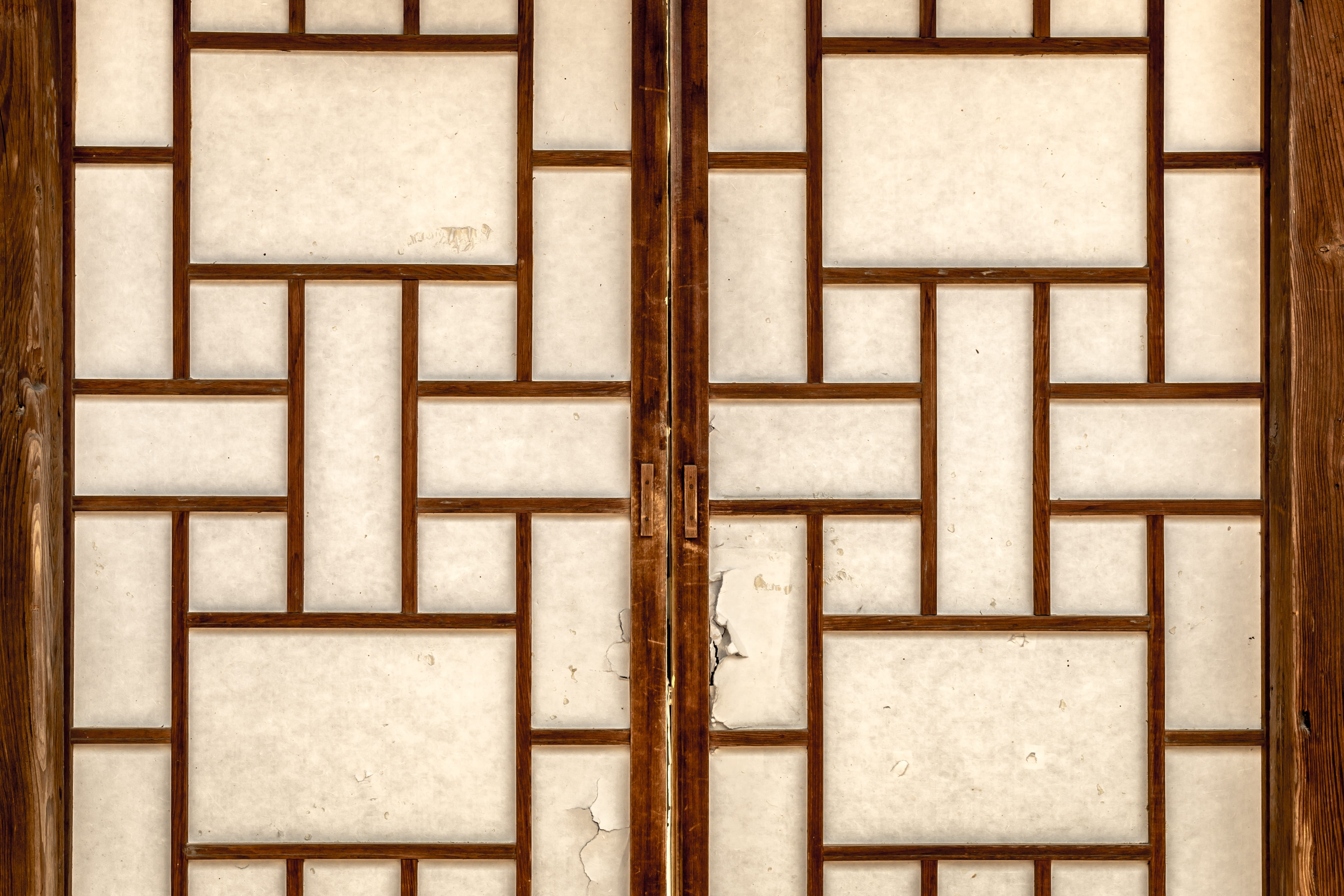 built structure, windows and doors, wood, after, wooden, construction, door, 4K, shape, closed, backgrounds, brown, traditional, old, full frame, no people, HD Wallpaper