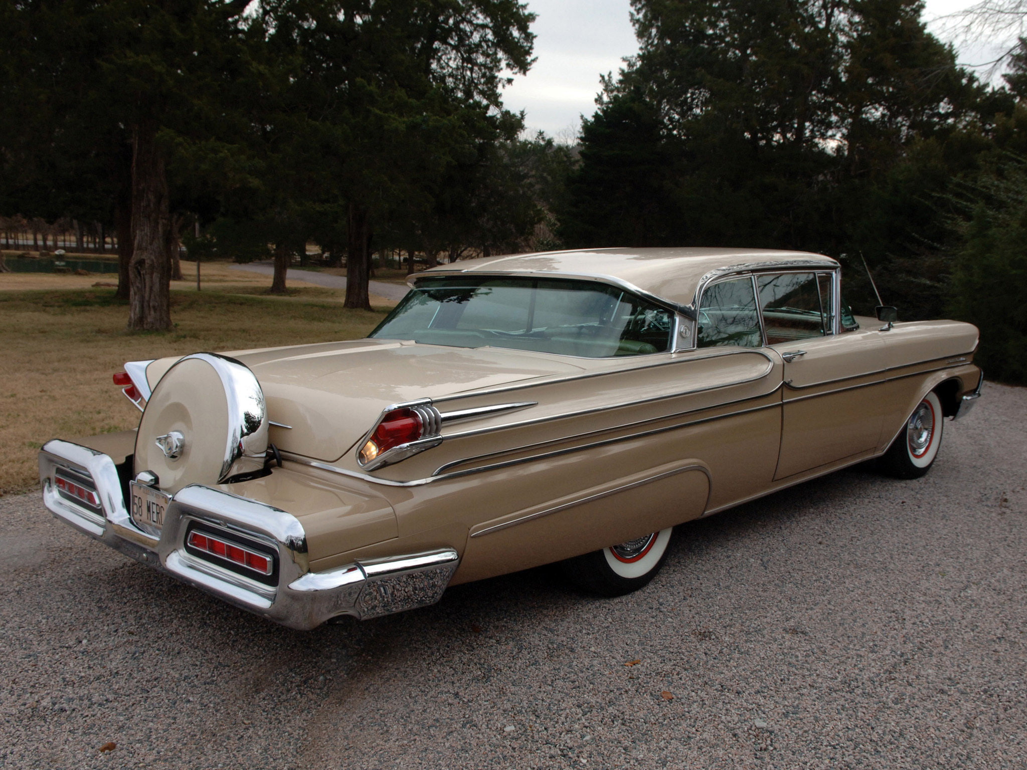 1080P, retro, 1958, luxury, coupe, super, mercury, montclair, marauder, HD Wallpaper