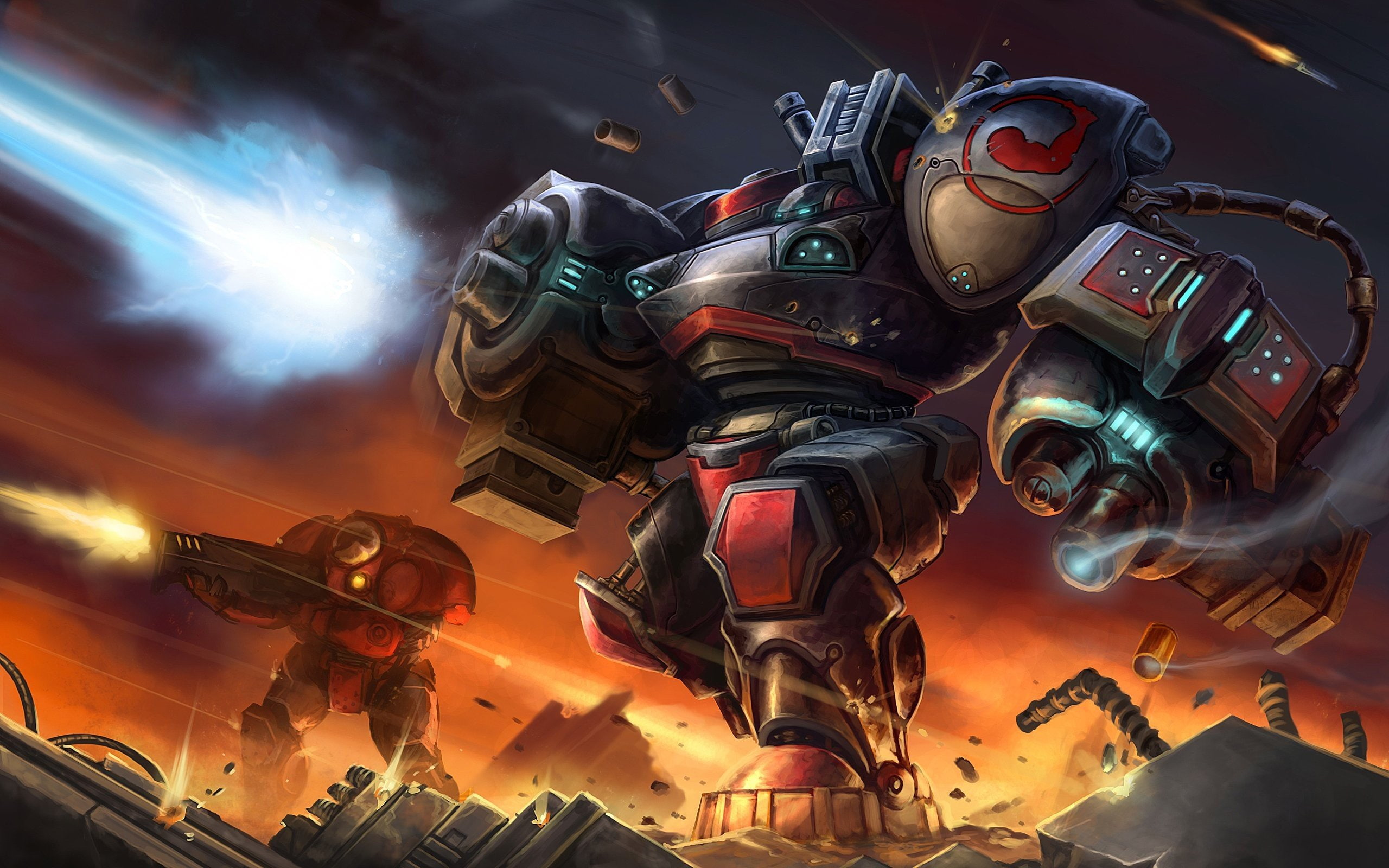 marauder, 2K, marine, starcraft, HD Wallpaper