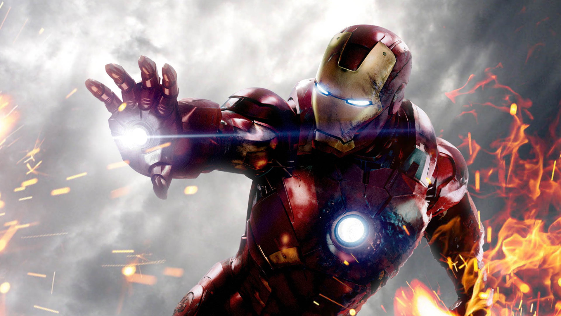 sky, headshot, headwear, human body part, holding, waist up, protection, Marvel Comics, lens flare, human limb, nature, uniform, night, 1080P, Marvel Cinematic Universe, HD Wallpaper