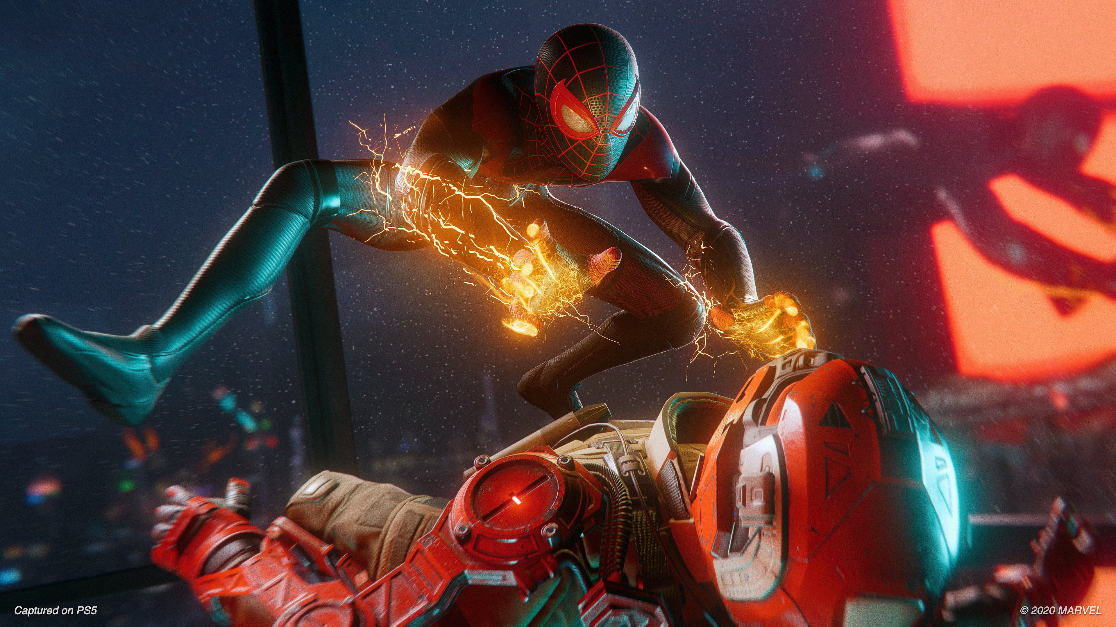 4K, Marvel Ultimate, Playstation 5, Marvel Comics, Spider-Man, Marvel Cinematic Universe, PlayStation, comics, Spiderman Homecoming, video games, HD Wallpaper