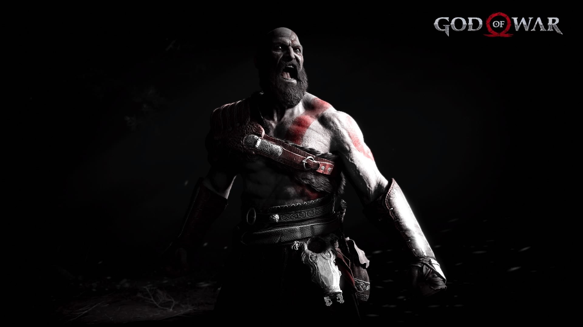 Playstation 5, God of War, Kratos, video games, GodOfWar, Santa Monica Studio, 1080P, PlayStation, HD Wallpaper