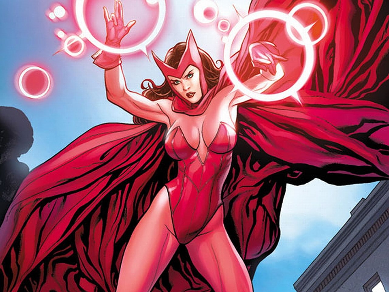 720P, scarlet witch, HD Wallpaper