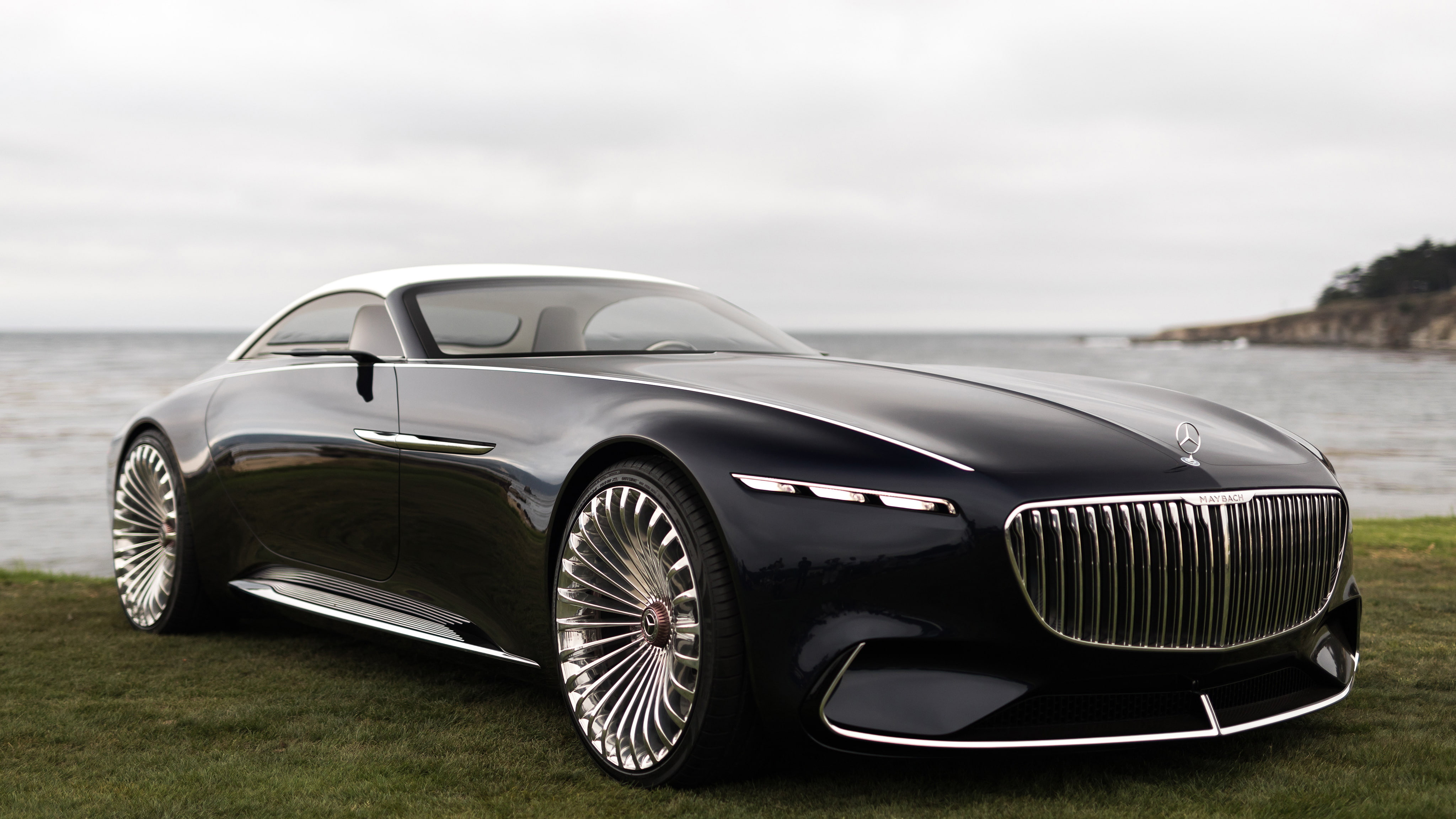 Vision Mercedes-Maybach 6 Cabriolet, 2018, 4K, 4K, HD, HD Wallpaper