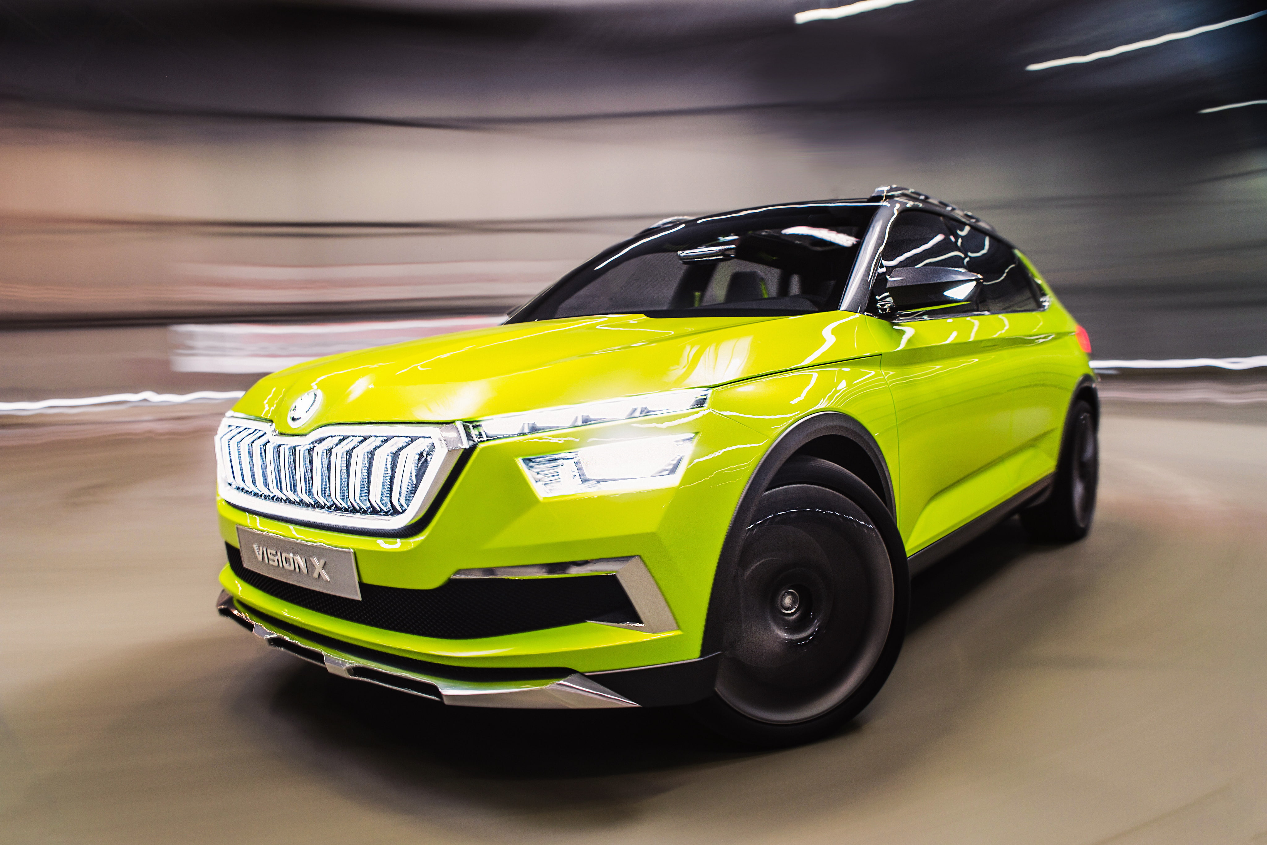 2018, 4K, Skoda Vision X, 4K, HD Wallpaper