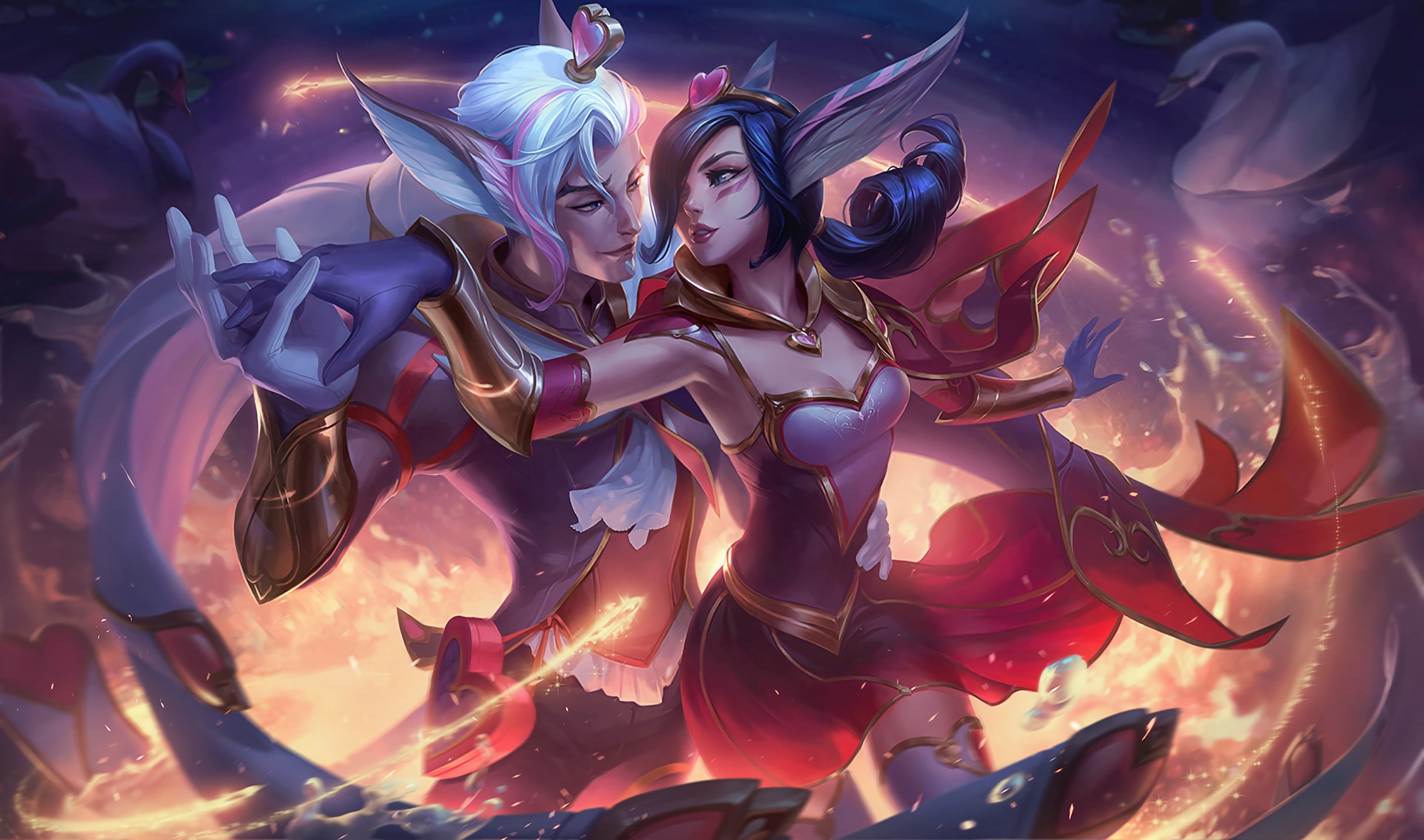 Summoners Rift, Rakan (League of Legends), League Of Legends, 1080P, Xayah and Rakan (League of Legends), Xayah (League of Legends), HD Wallpaper