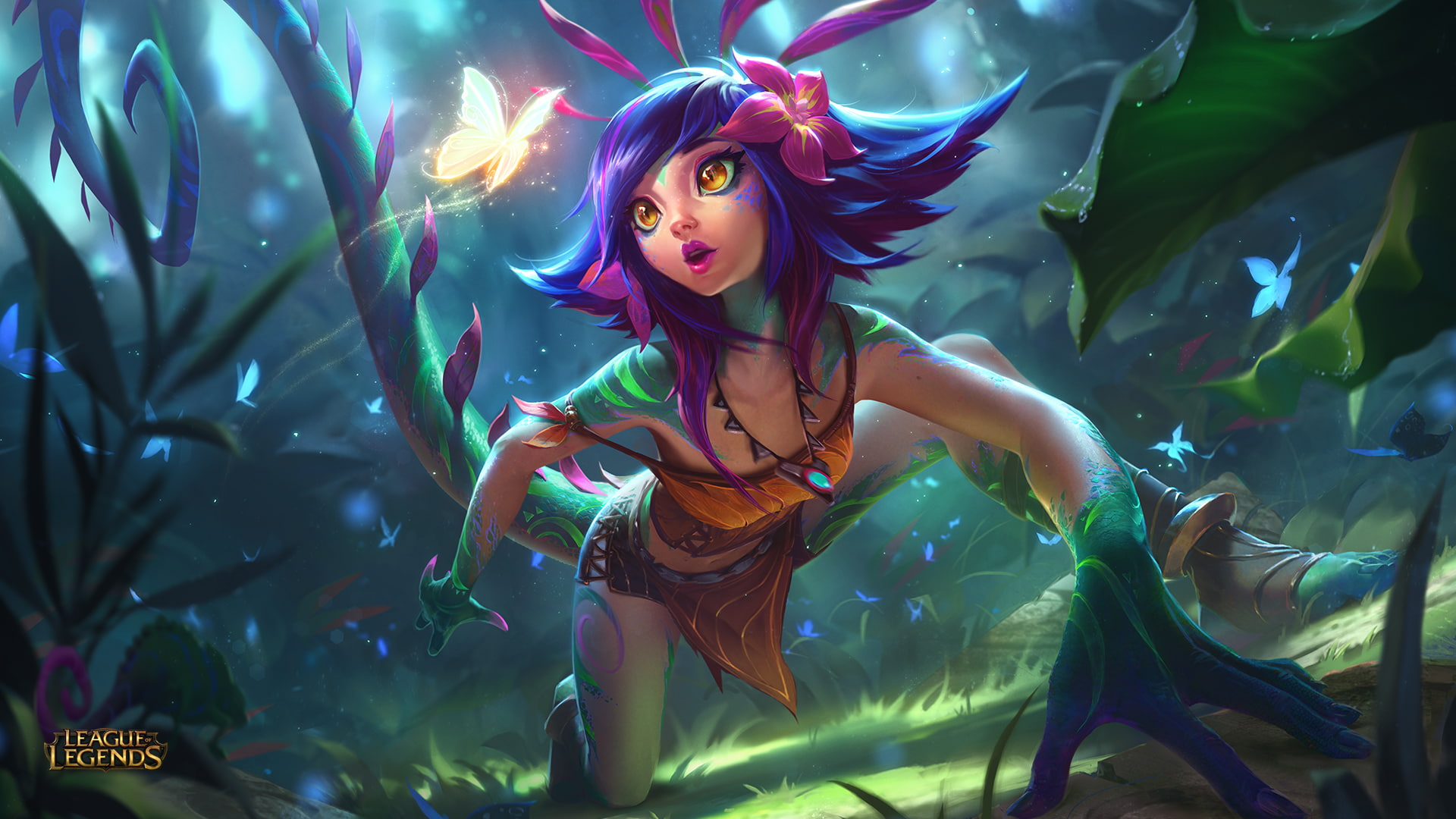 League Of Legends, 1080P, Video Game, Neeko (League Of Legends), HD Wallpaper
