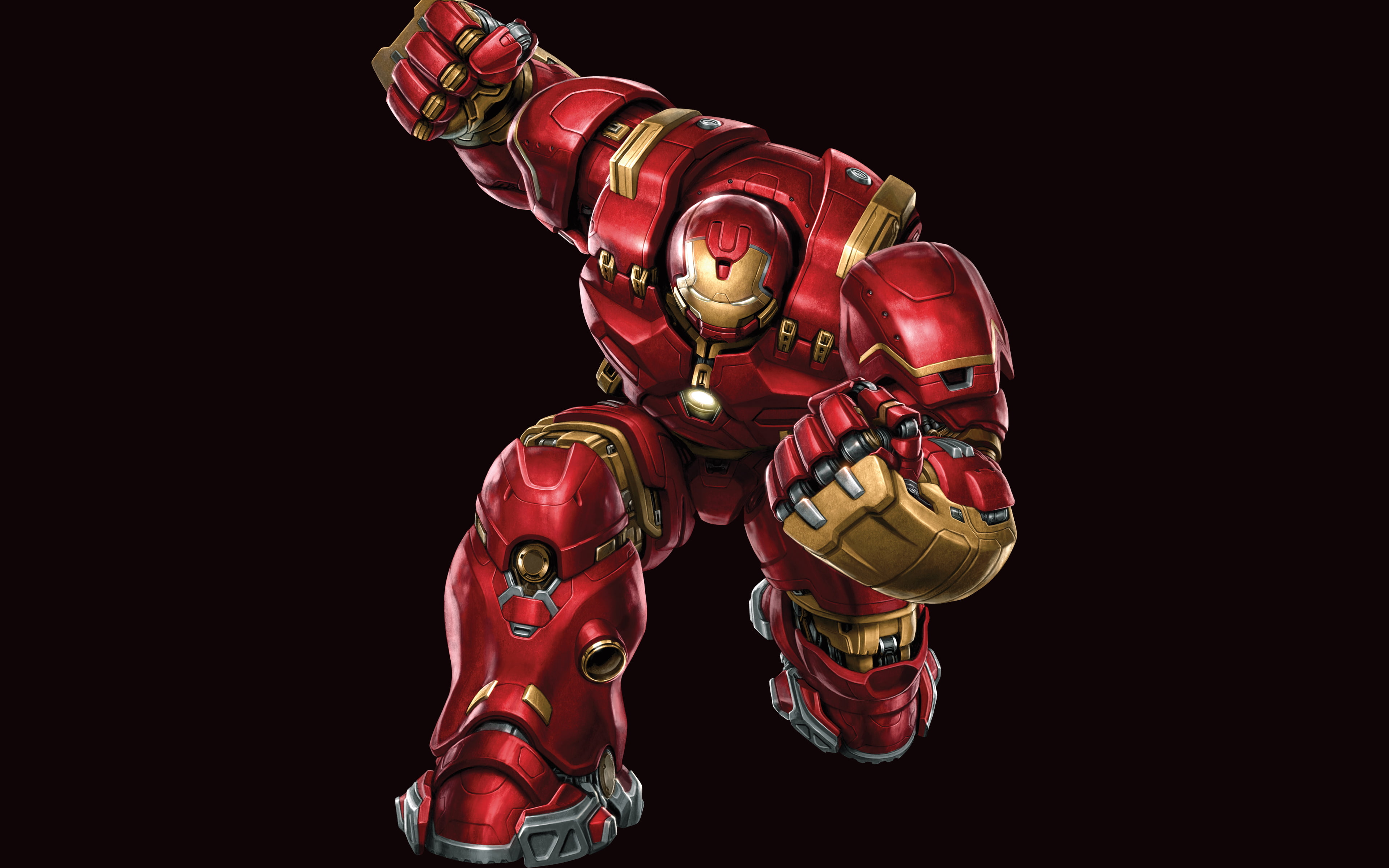 k, 4K, Hulkbuster, HD Wallpaper