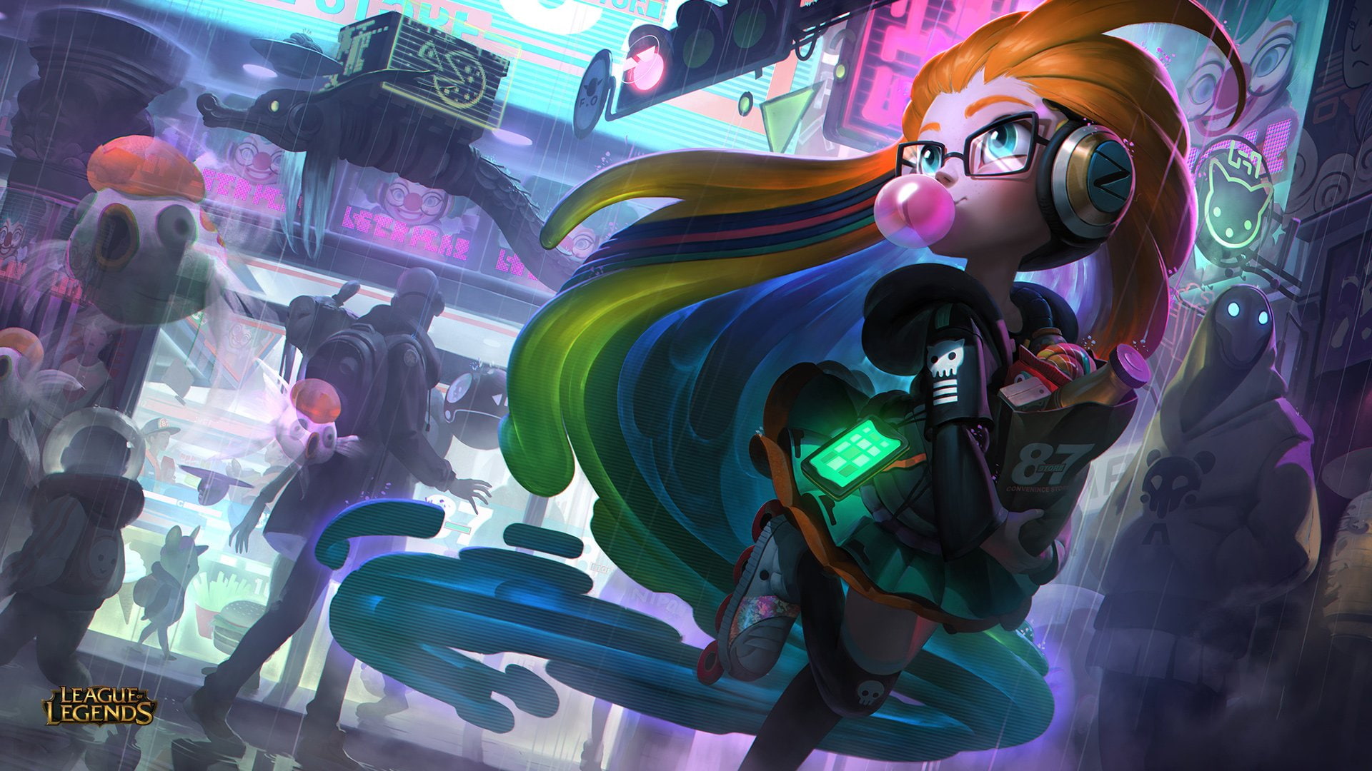 League Of Legends, Video Game, 1080P, Zoe (League of Legends), HD Wallpaper