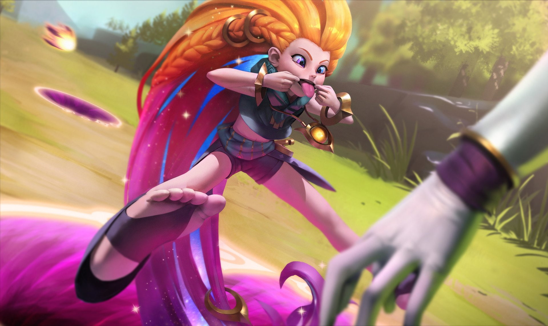 1080P, League Of Legends, Video Game, Zoe (League of Legends), HD Wallpaper