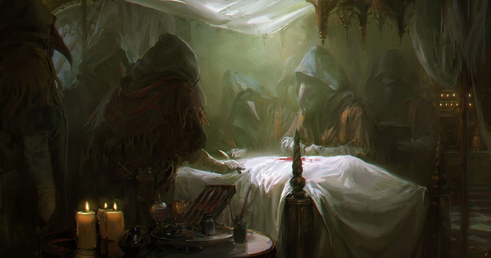 Plague Doctors, 720P, HD Wallpaper