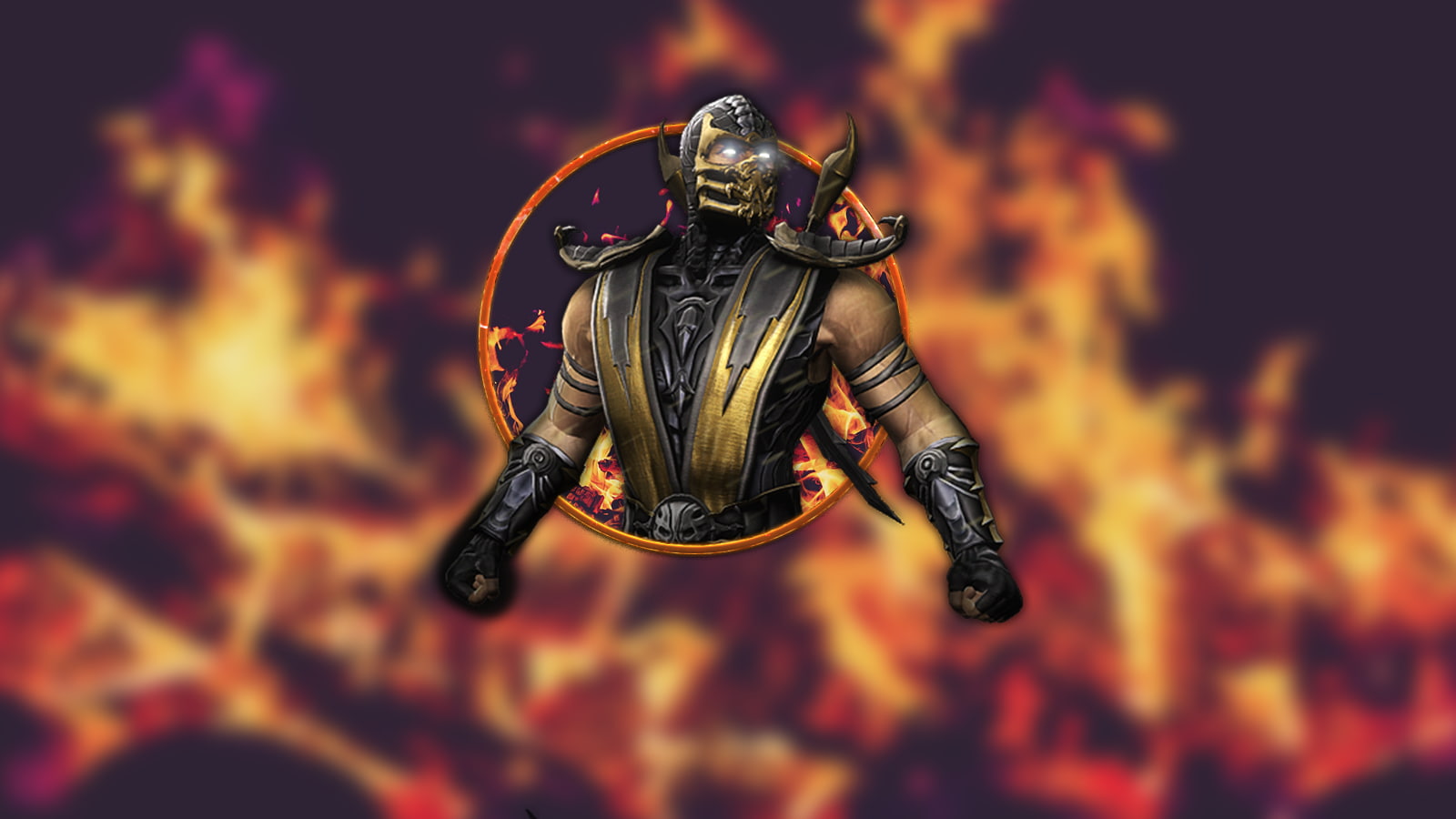 Mortal Kombat X, Scorpion (character), 720P, video games, HD Wallpaper