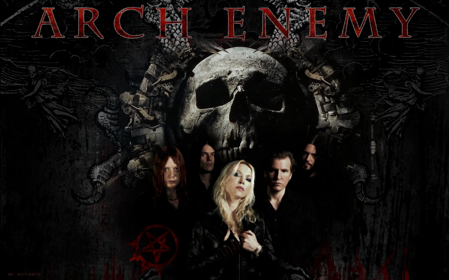 Arch Enemy, 720P, Band (Music), HD Wallpaper