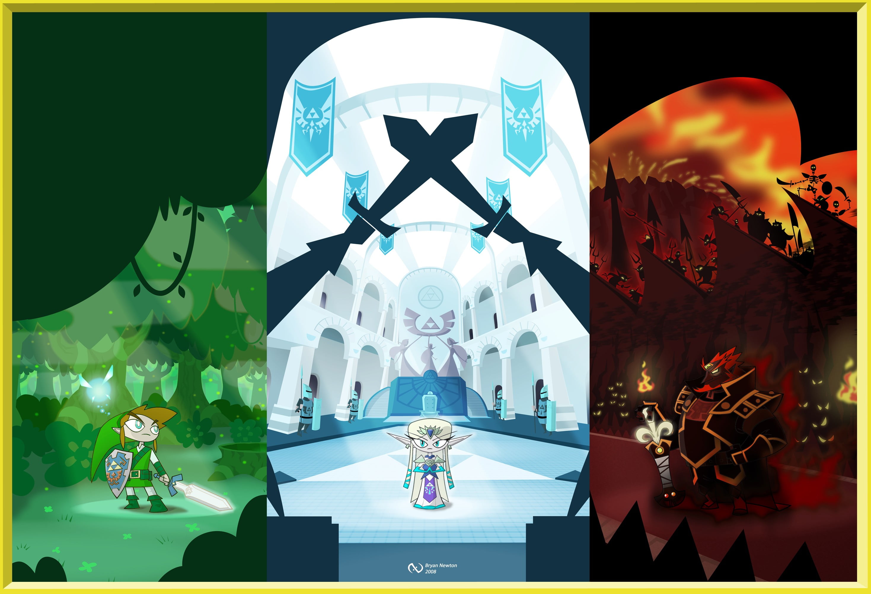 creativity, religion, architecture, sword, light, The Legend of Zelda, lighting equipment, representation, art and craft, auto post production filter, indoors, HD Wallpaper
