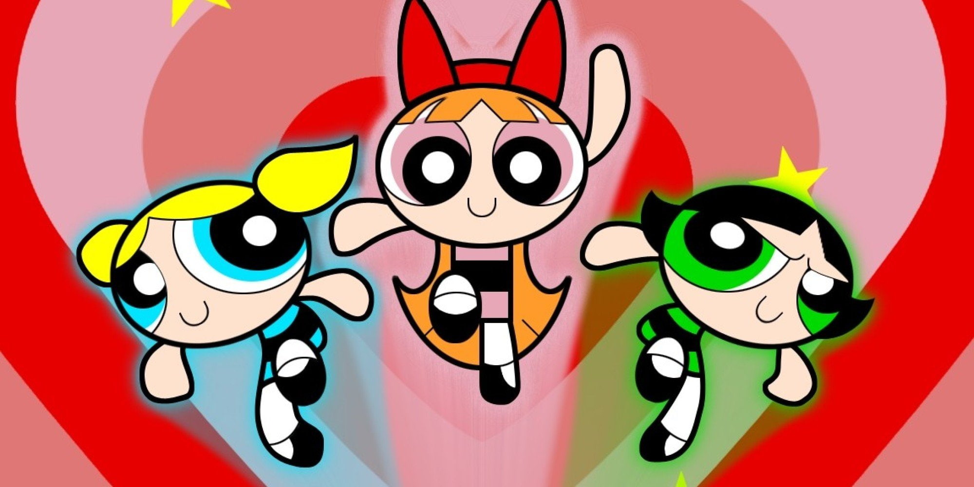 carttoon, powerpuff, girls, 1080P, family, HD Wallpaper