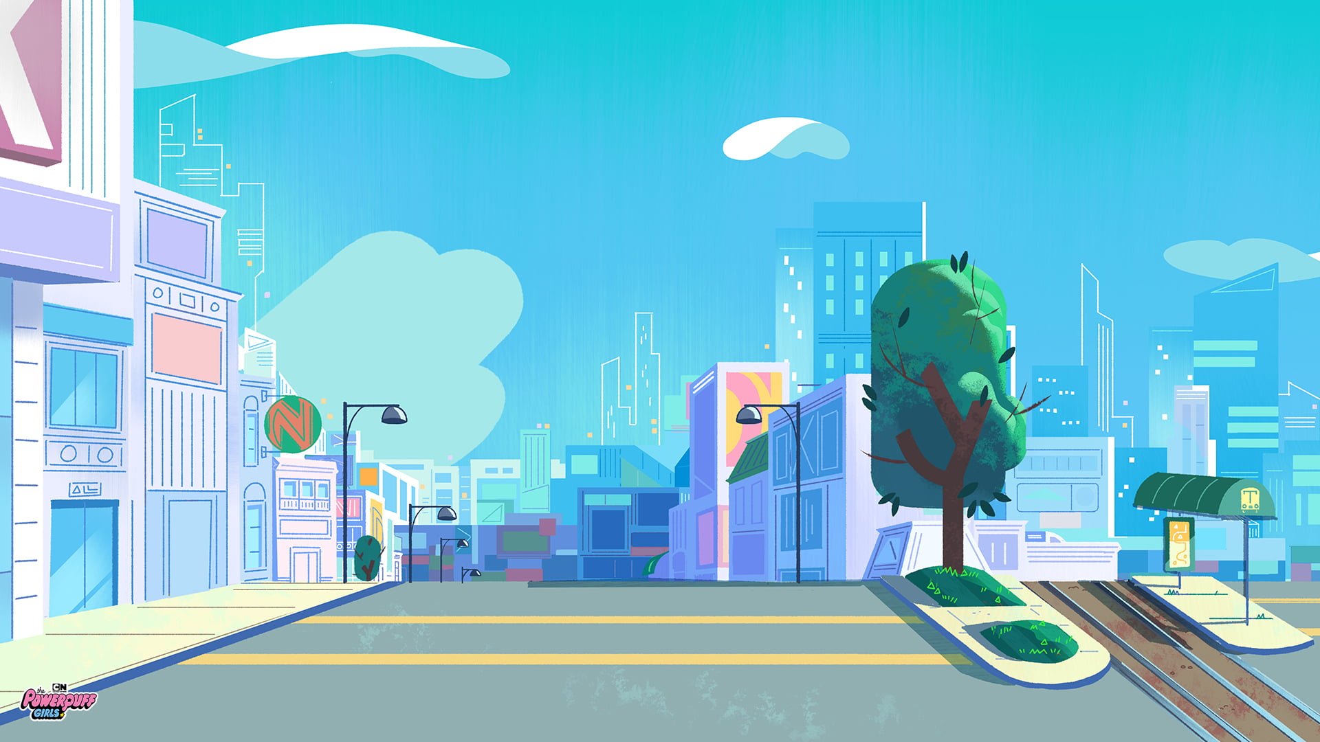 Cartoon Network, 1080P, Powerpuff Girls, cartoon, HD Wallpaper