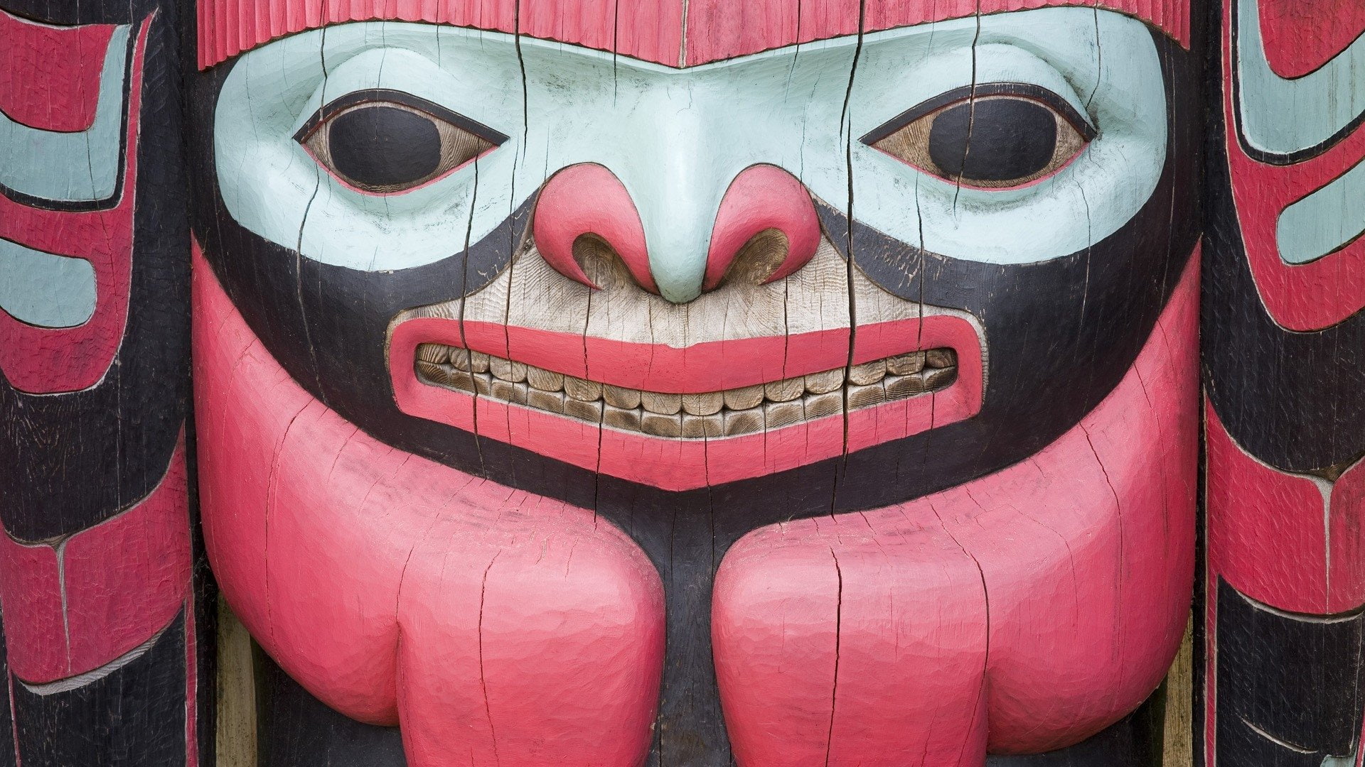 Alaska, Carving, Man Made, 1080P, Native American, Ketchikan, Artistic, Totem Pole, Photography, HD Wallpaper