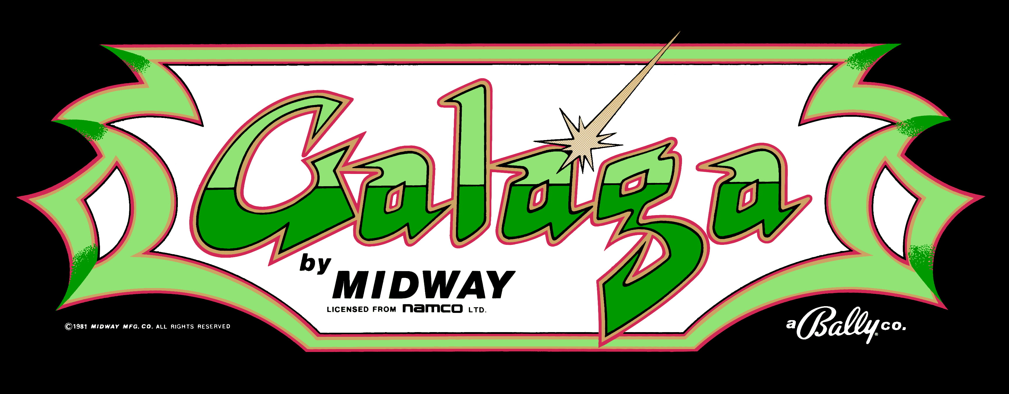 arcade marquee, arcade cabinet, 2K, video game art, Galaga, HD Wallpaper