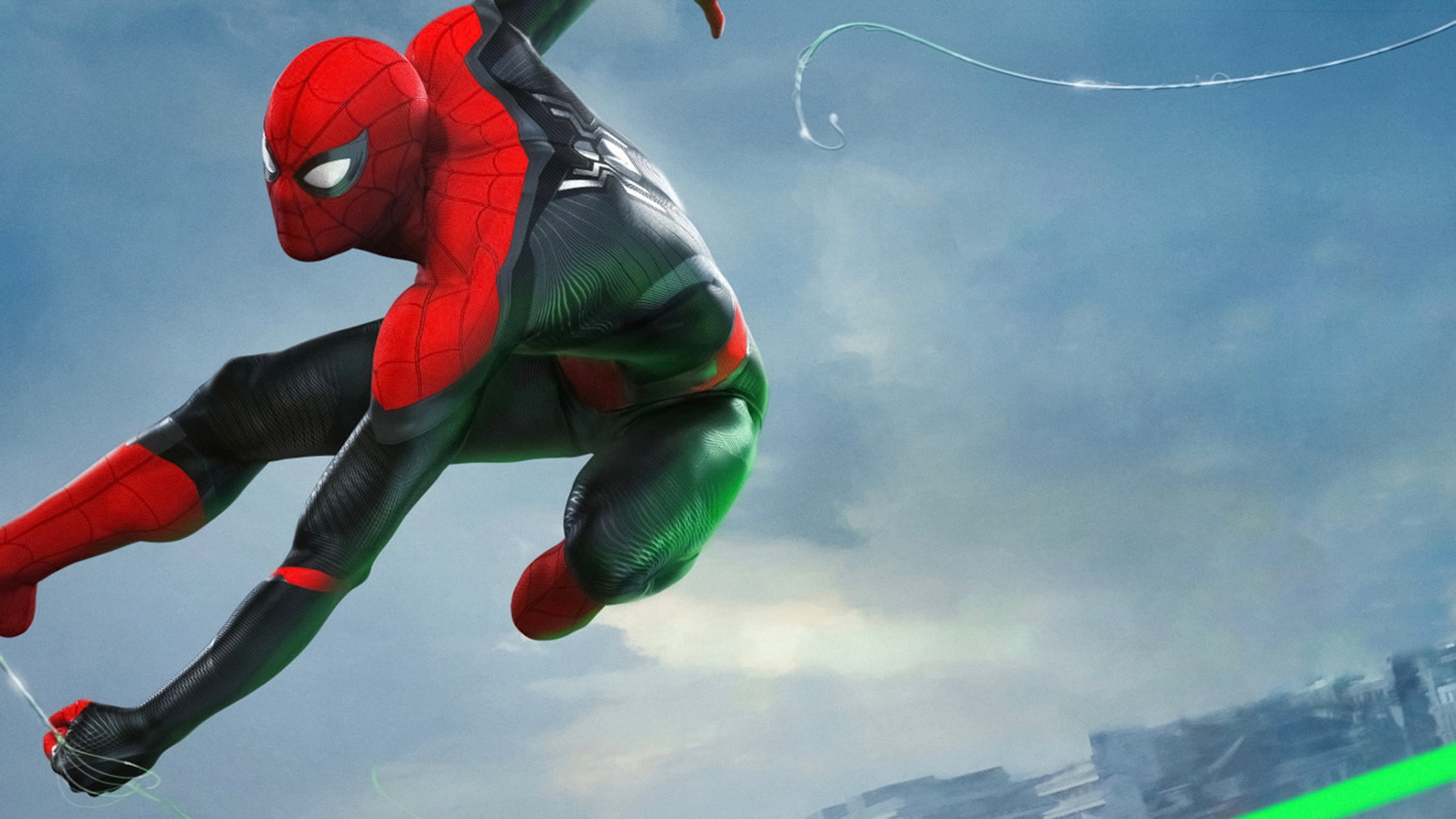 4K, Spider-Man, Spider-Man: Far From Home, HD Wallpaper