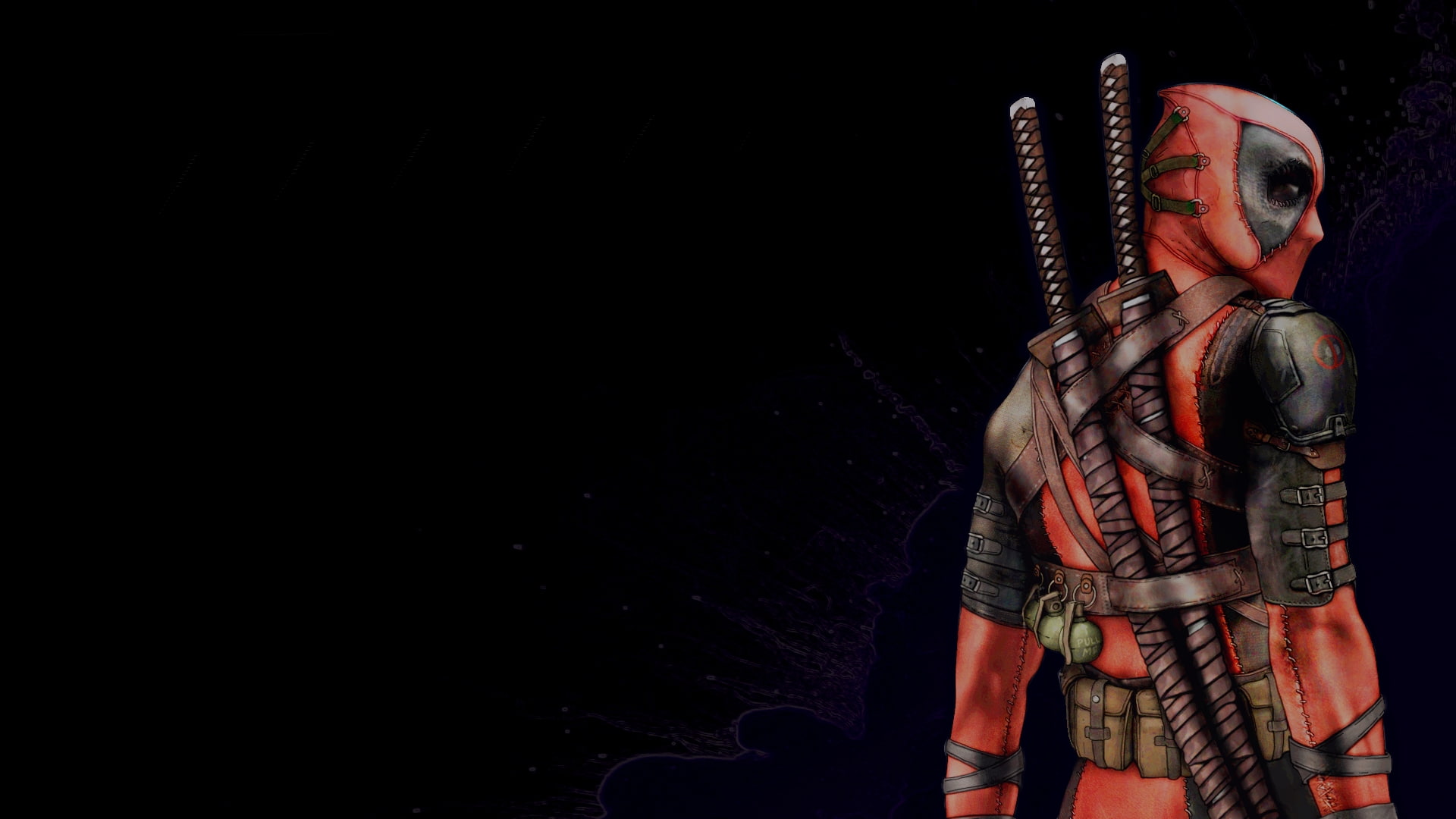 1080P, winston, anti hero, marvel, mercenary, comics, wade, deadpool, wilson, HD Wallpaper