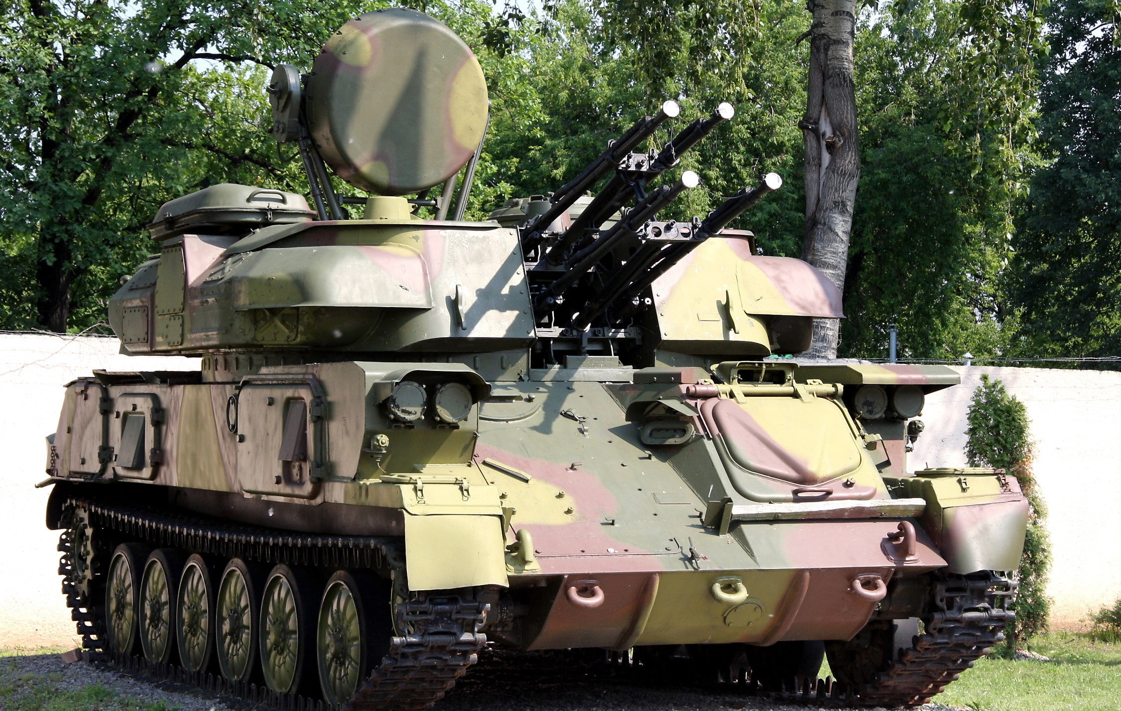 Anti-Aircraft Gun, 1080P, military, ZSU-23-4, HD Wallpaper
