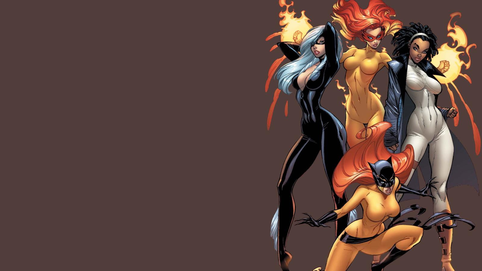 campbell, high, scott, 720P, girls, marvel, resolution, comics, HD Wallpaper
