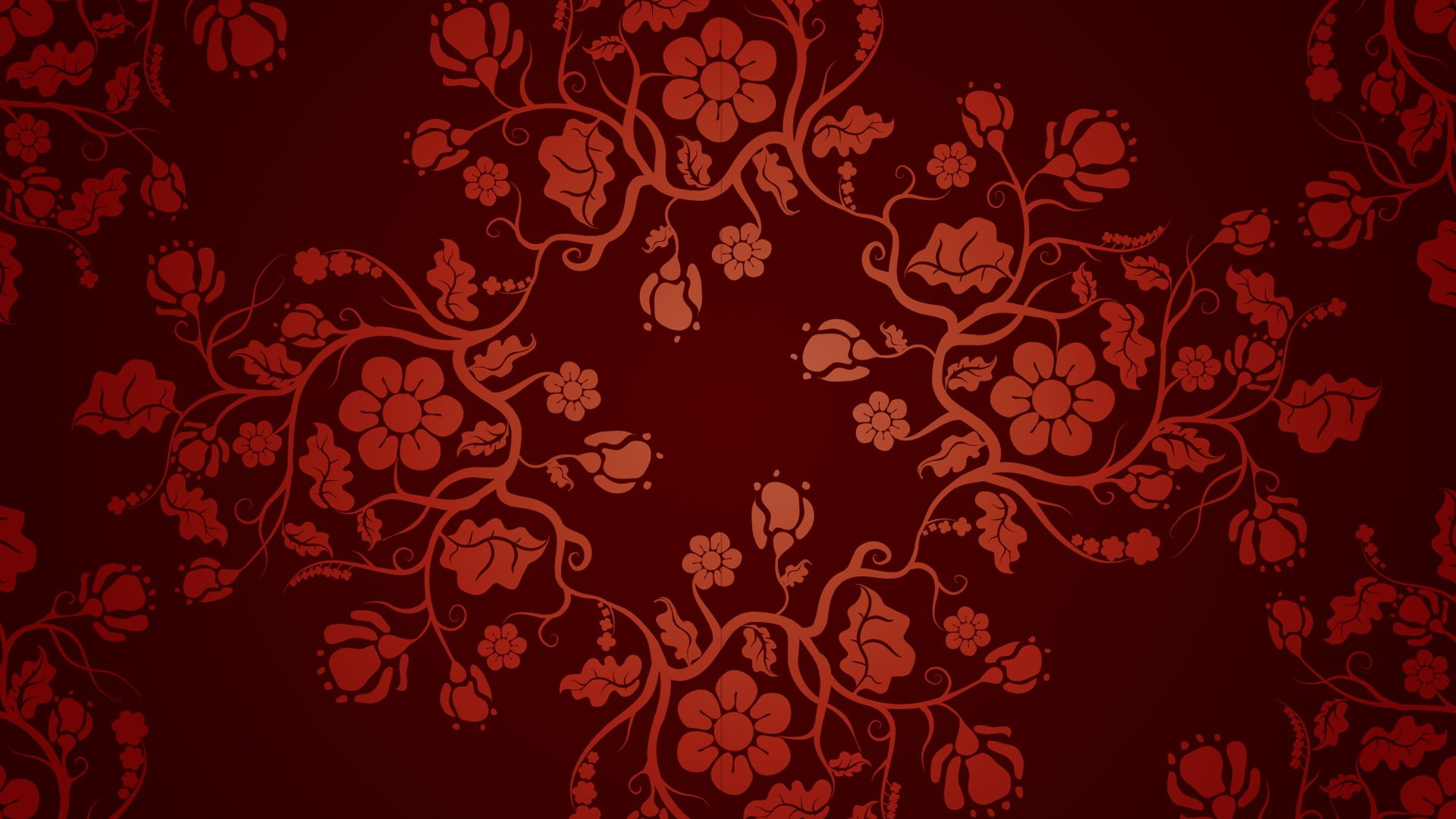 no people, red, flower, black background, backgrounds, pattern, floral, nature, night, floral pattern, rose - flower, design, decoration, rose, HD Wallpaper