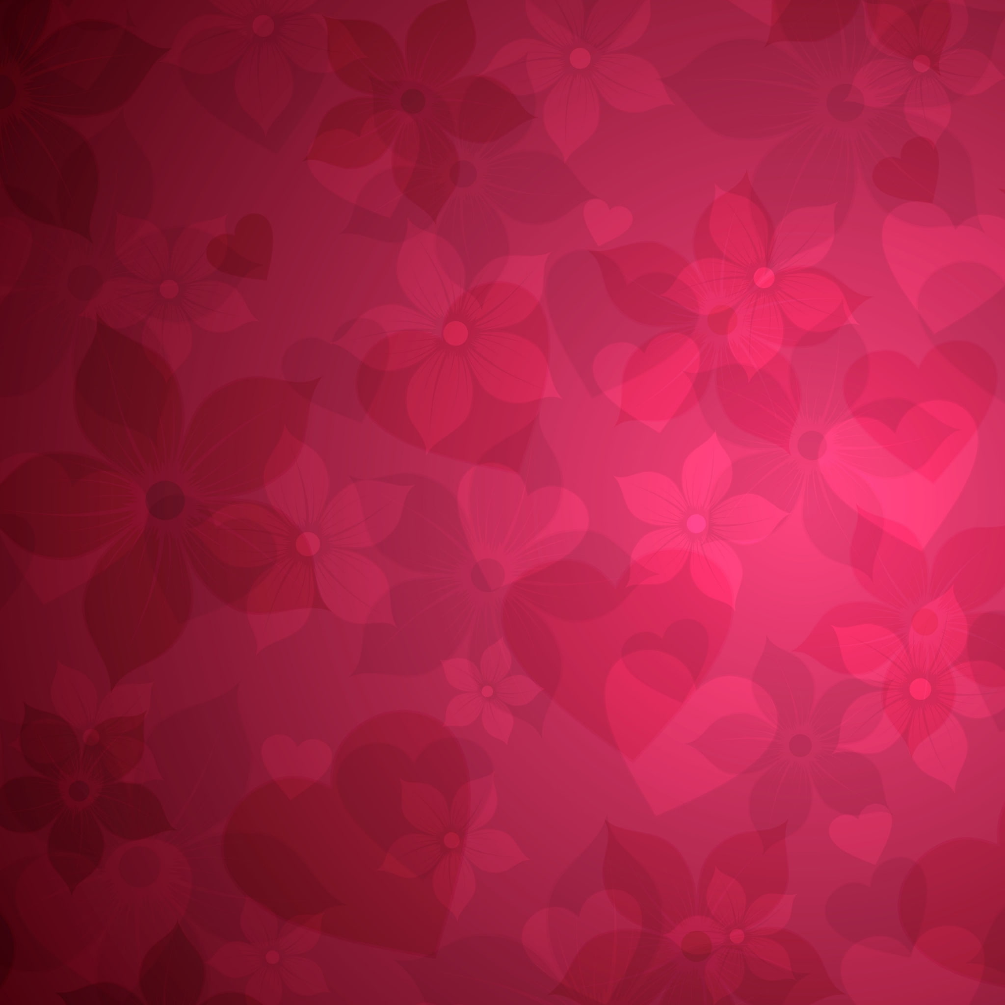 1080P, floral patterns, ipad air, floral, background, red, air, patterns, ipad, Phone HD Wallpaper