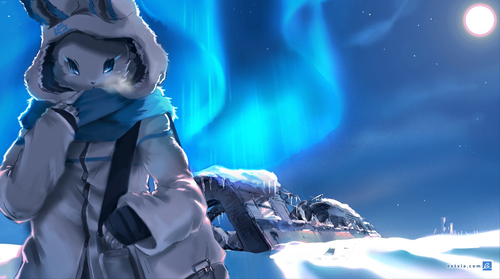 720P, clothing, winter, ski-wear, low angle view, snow, unrecognizable person, frozen, warm clothing, skiing, cold temperature, Anthro, furry, helmet, HD Wallpaper