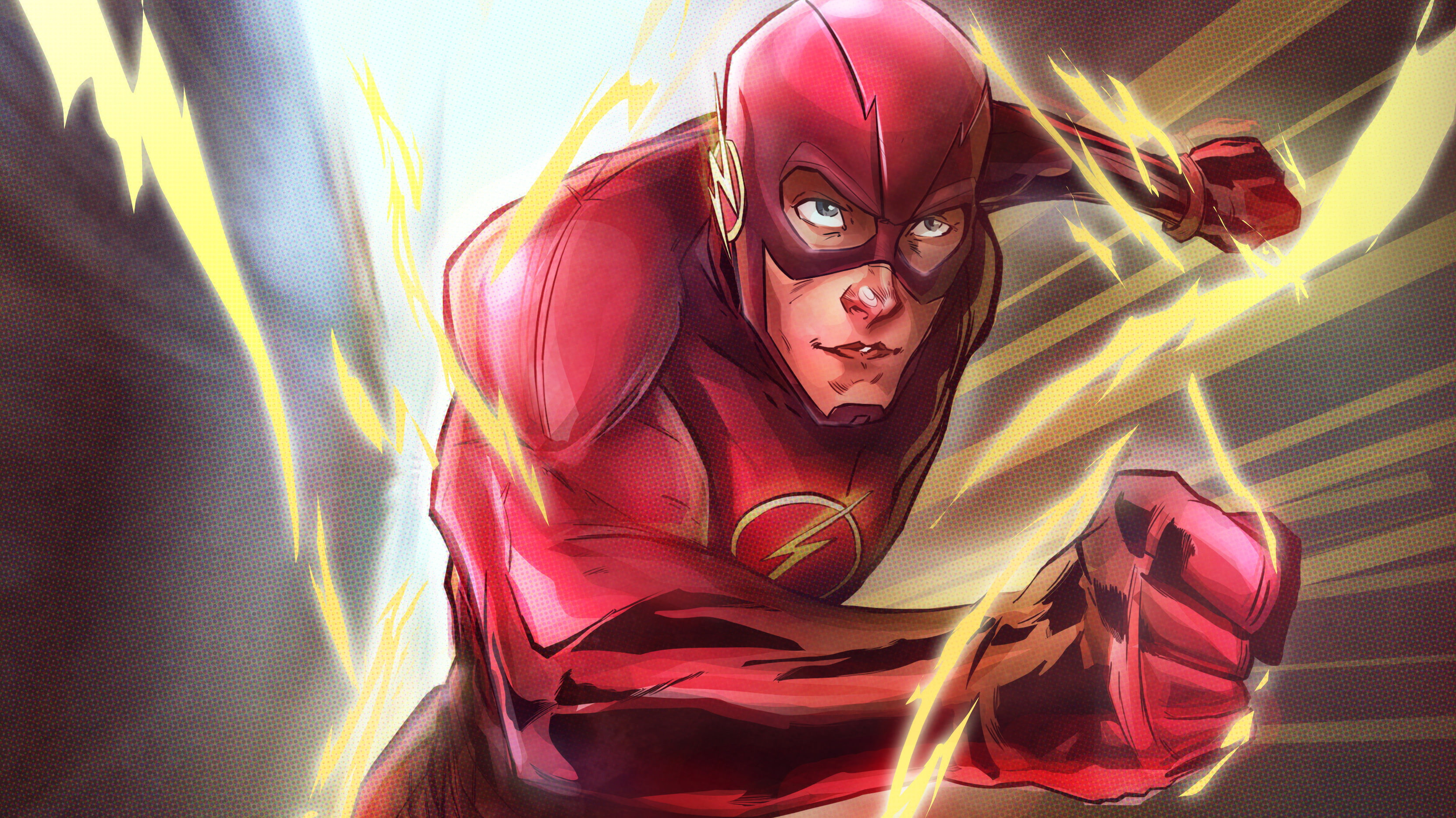 Flash, TV Show, 2K, The Flash (2014), HD Wallpaper