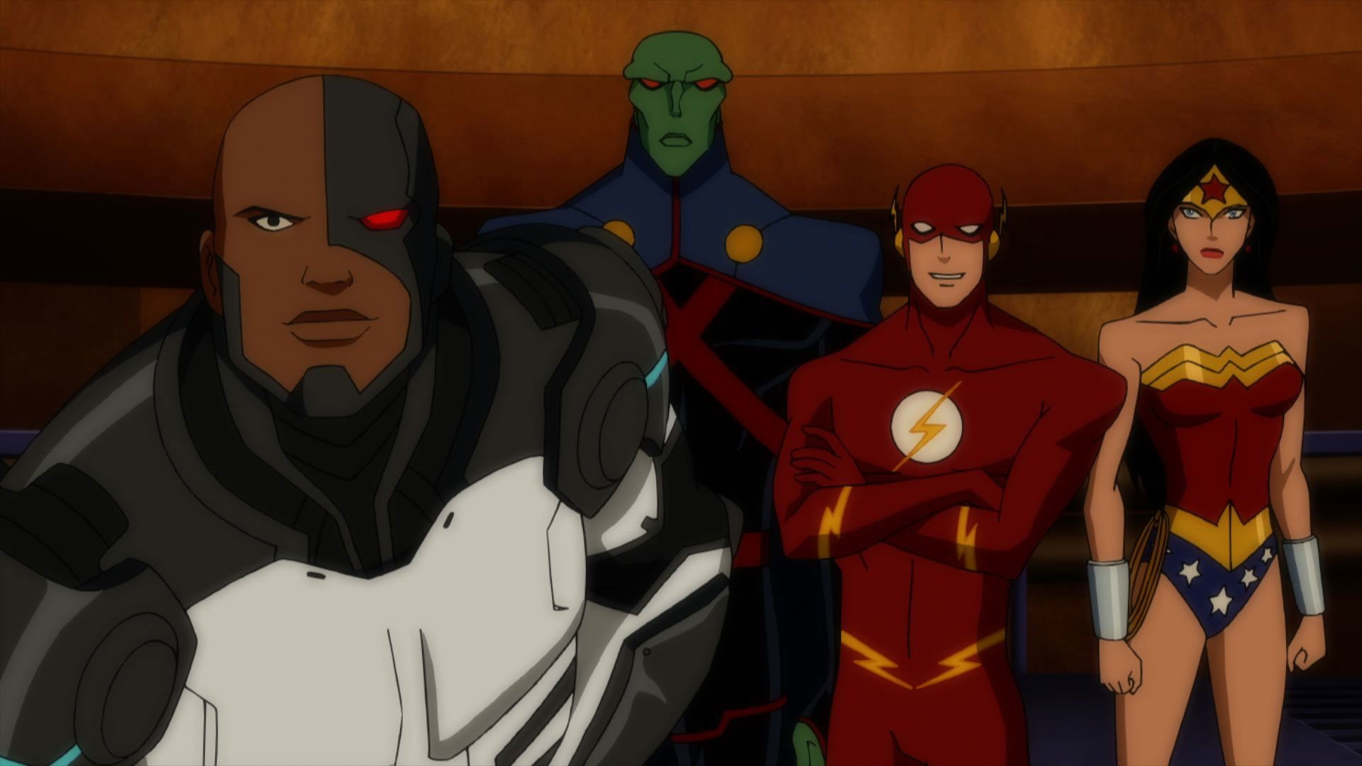 Martian Manhunter, Cyborg (DC Comics), Victor Stone, Justice League: Doom, Flash, Movie, Wonder Woman, 1080P, HD Wallpaper