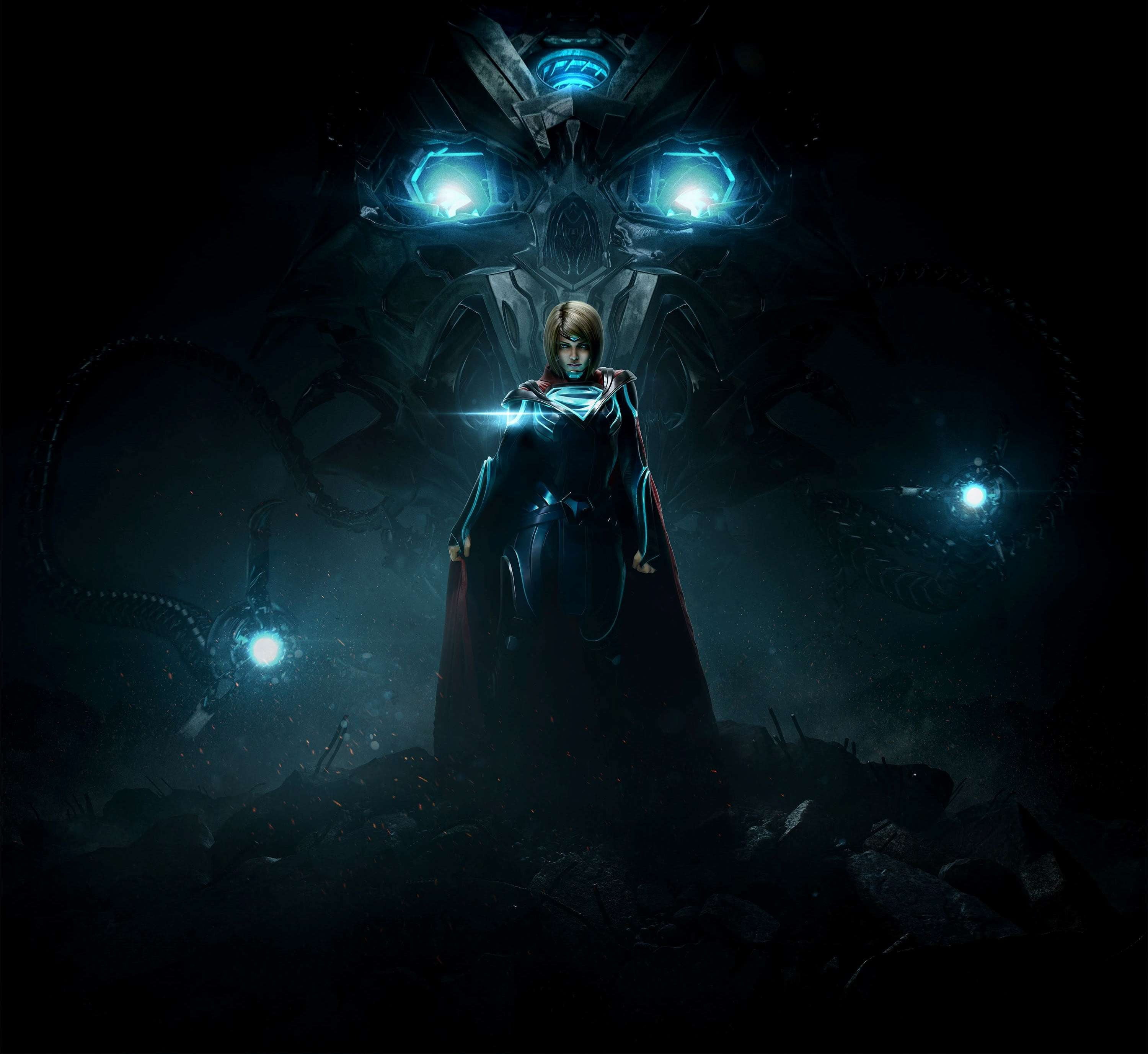 art and craft, night, nature, Linda L. Danvers, human representation, DC Comics, hero, game, yuusha, religion, representation, Supergirl, fantasy, strong, HD Wallpaper