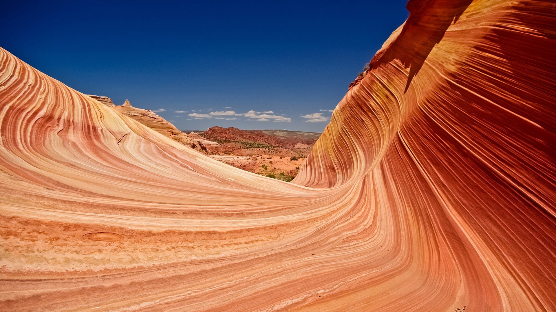 scenic, scenics, wilderness, erosion, eroded, wave, geology, sand, sky, sandstone, vacation, scenics - nature, river, tourism, natural depression, clouds, HD Wallpaper