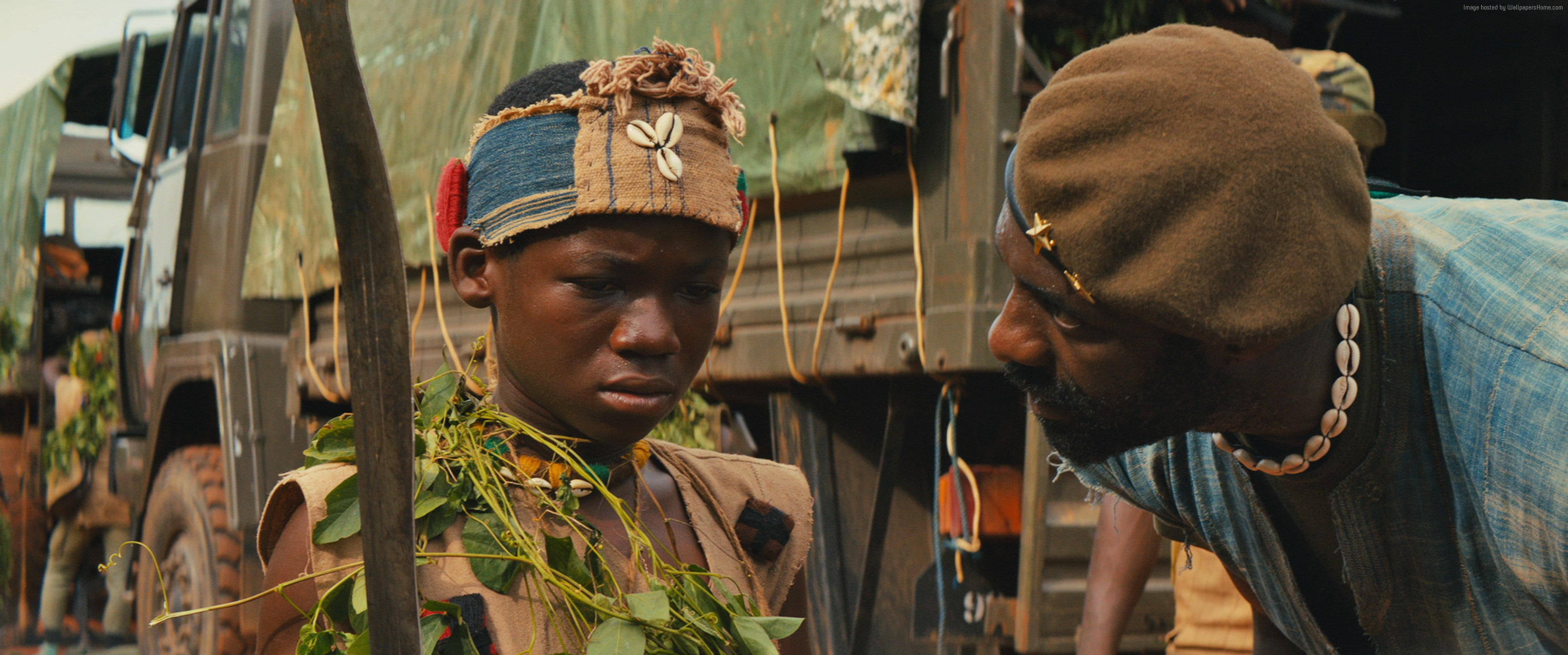 Abraham Attah, 2K, Idris Elba, Beasts of No Nation, HD Wallpaper
