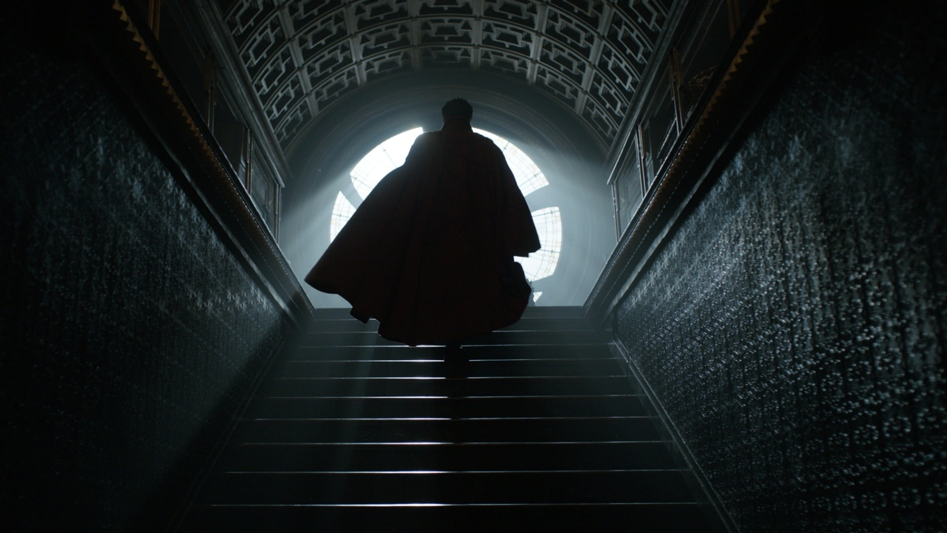 dark, movies, hd, movie, tunnel, illuminated, full length, staircase, the way forward, real people, travel, transportation, architecture, indoors, HD Wallpaper