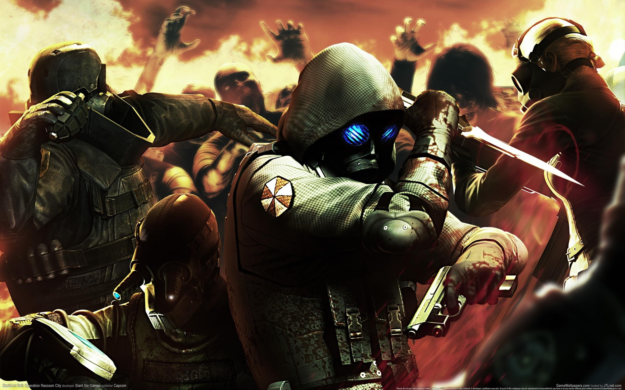 raccoon, Resident, operation, city, Evil, 2K, HD Wallpaper