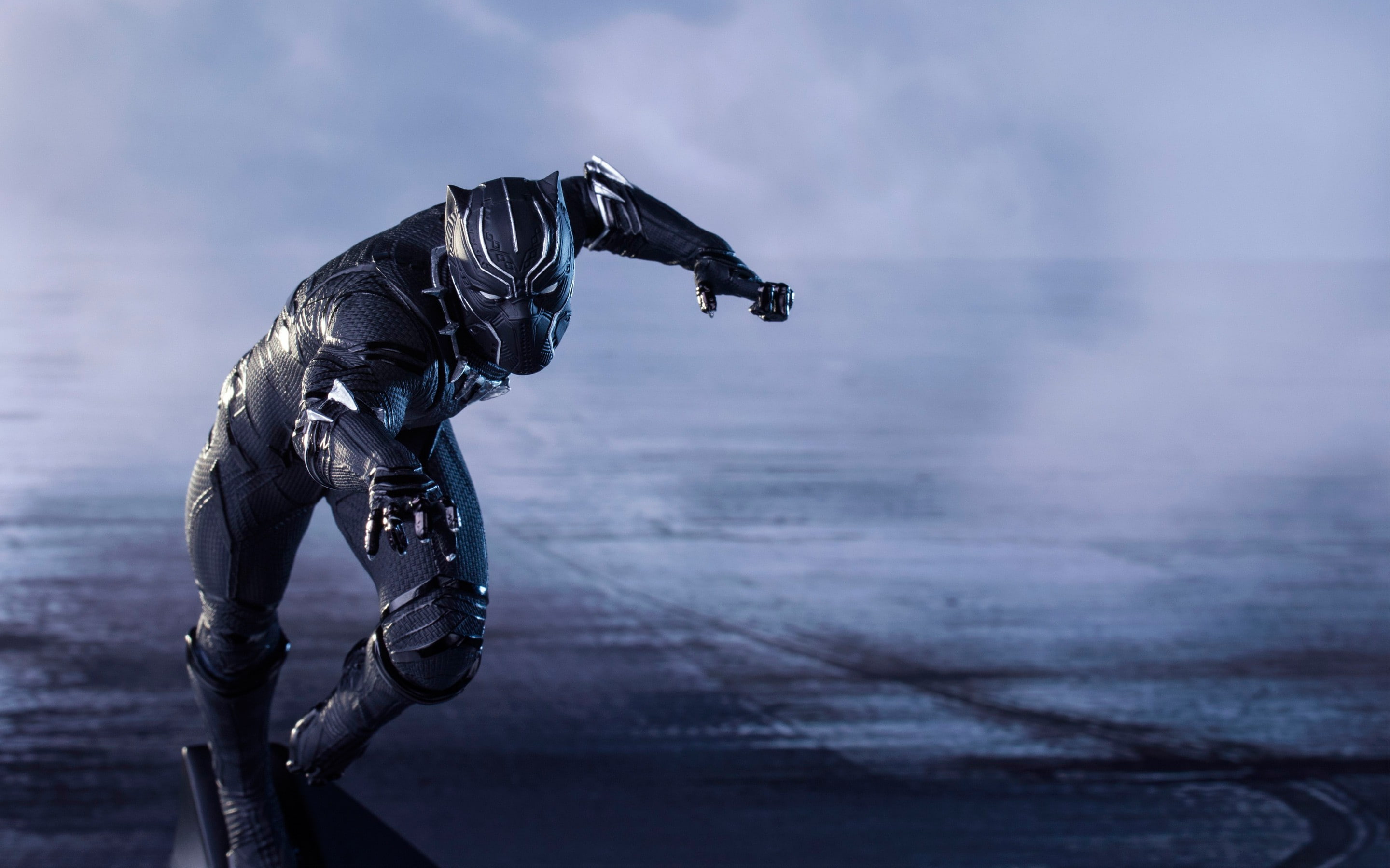 black, 4K, Black Panther, 2K, civil, Captain America, captain, k, america, panther, war, Civil War, HD Wallpaper