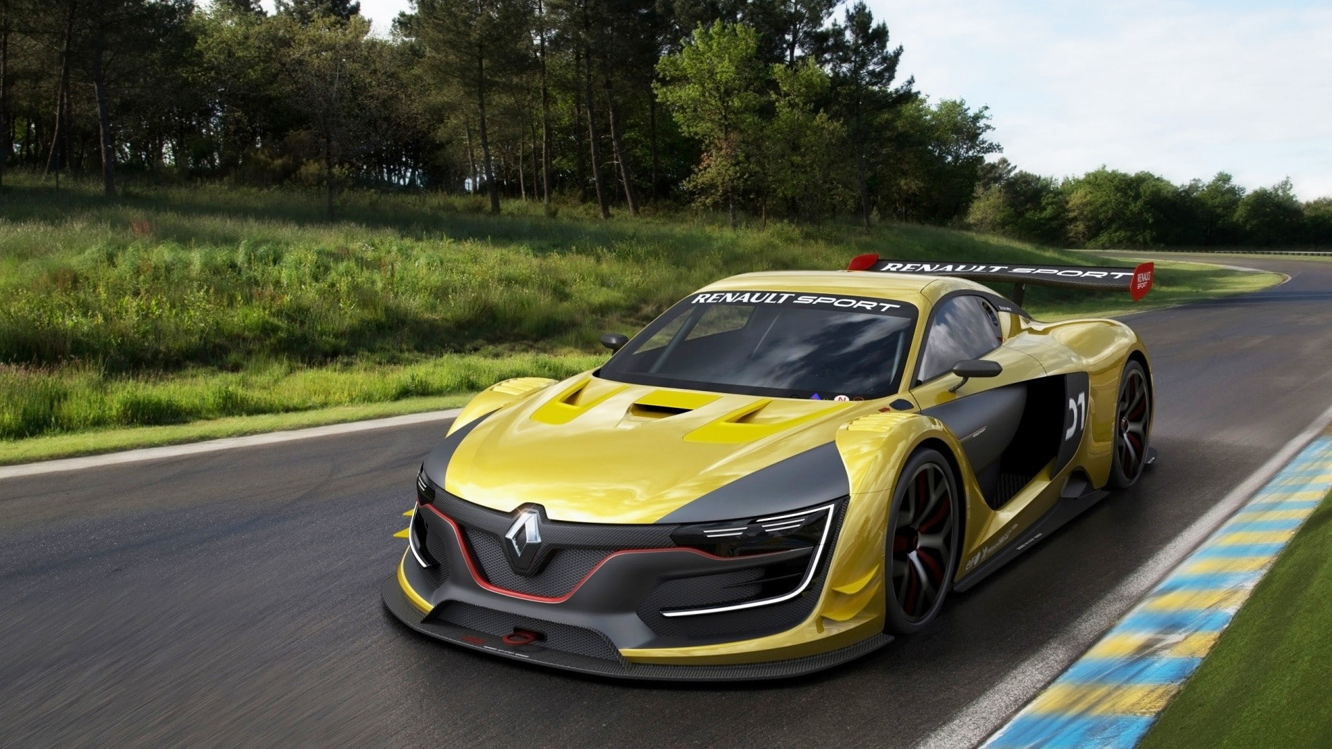 Renault, 1080P, car, HD Wallpaper