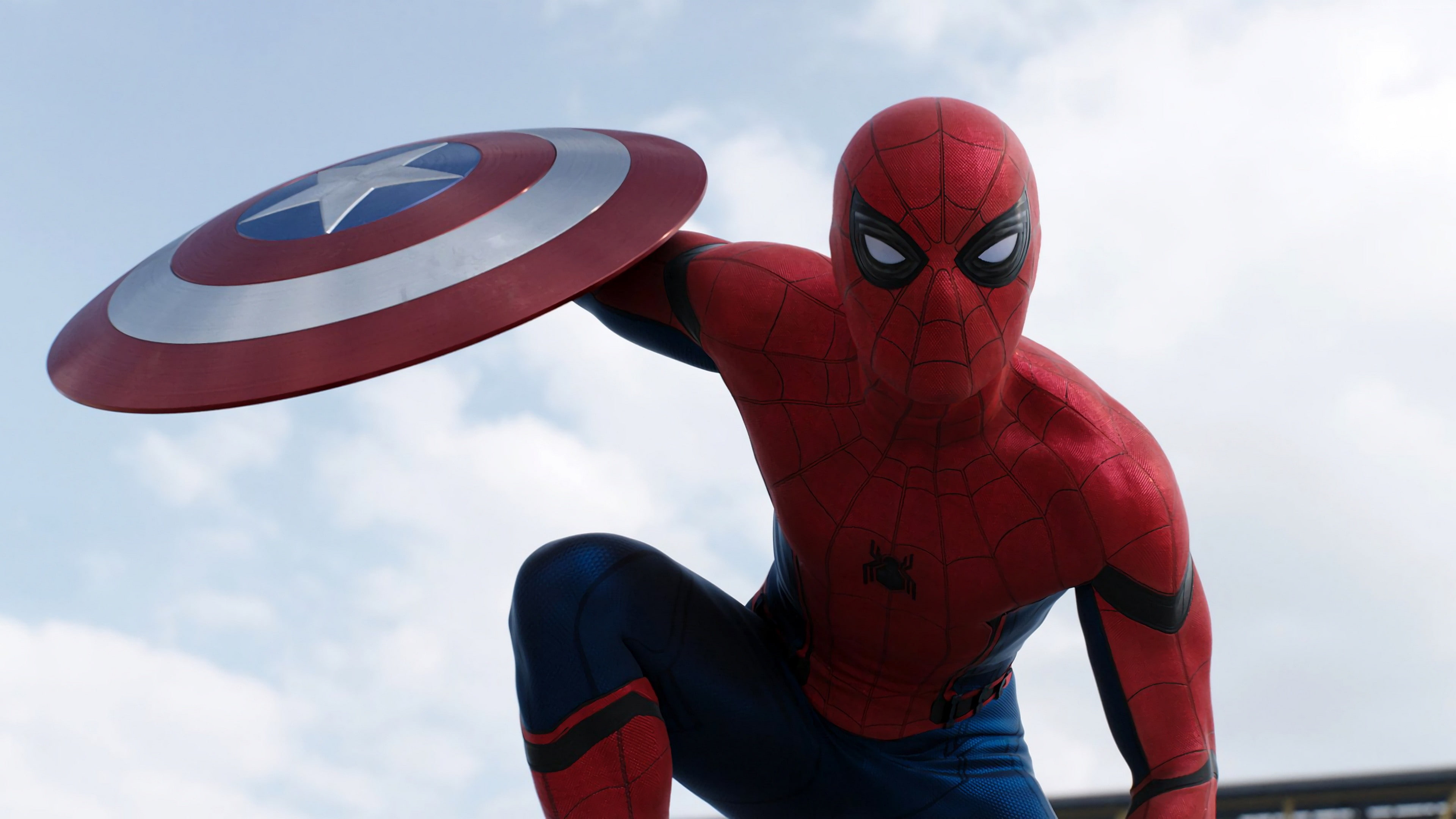 4K, Captain America 3: civil war, SPIDER MAN Marvel, best movies of 2016, HD Wallpaper