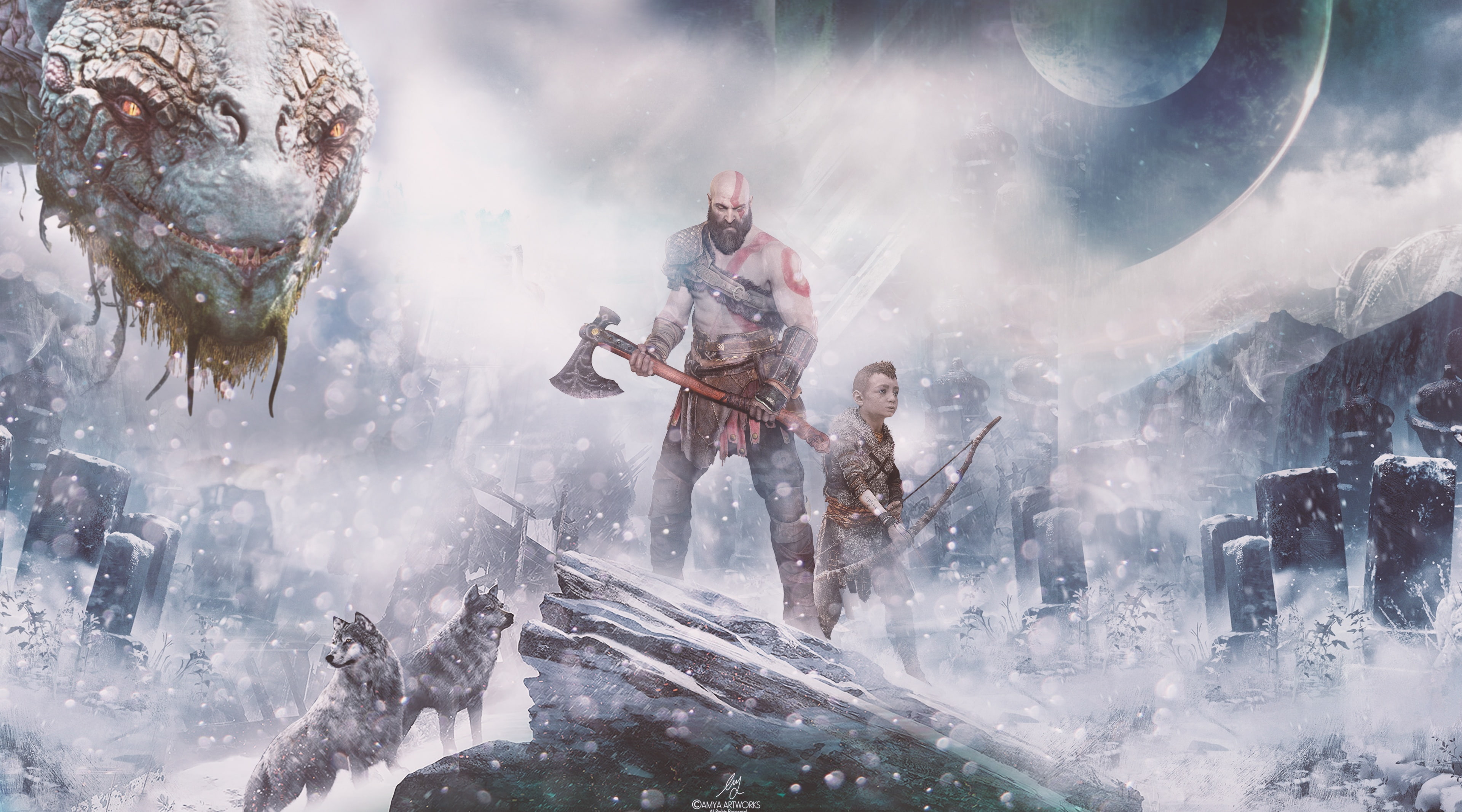 musician, arts culture and entertainment, activity, 2018, war, sport, rock music, Norse, ps, positive emotion, godofwar, stadium, event, smoke - physical structure, HD Wallpaper