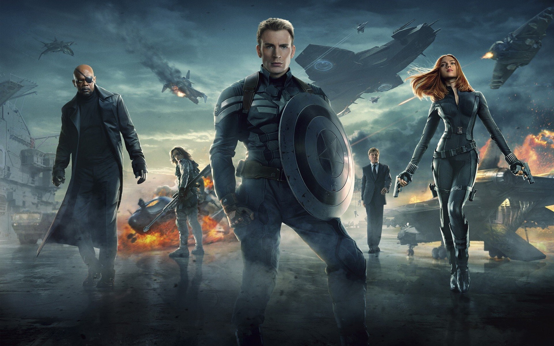 1080P, America, Captain, HD Wallpaper