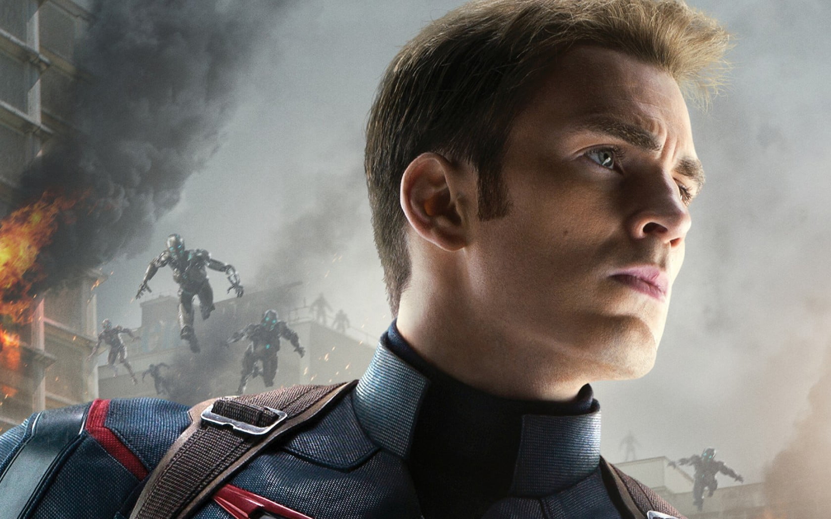 leisure activity, hollywood, looking away, indoors, one person, adult, headshot, close-up, avengers, 720P, captain, looking, young adult, america, day, HD Wallpaper