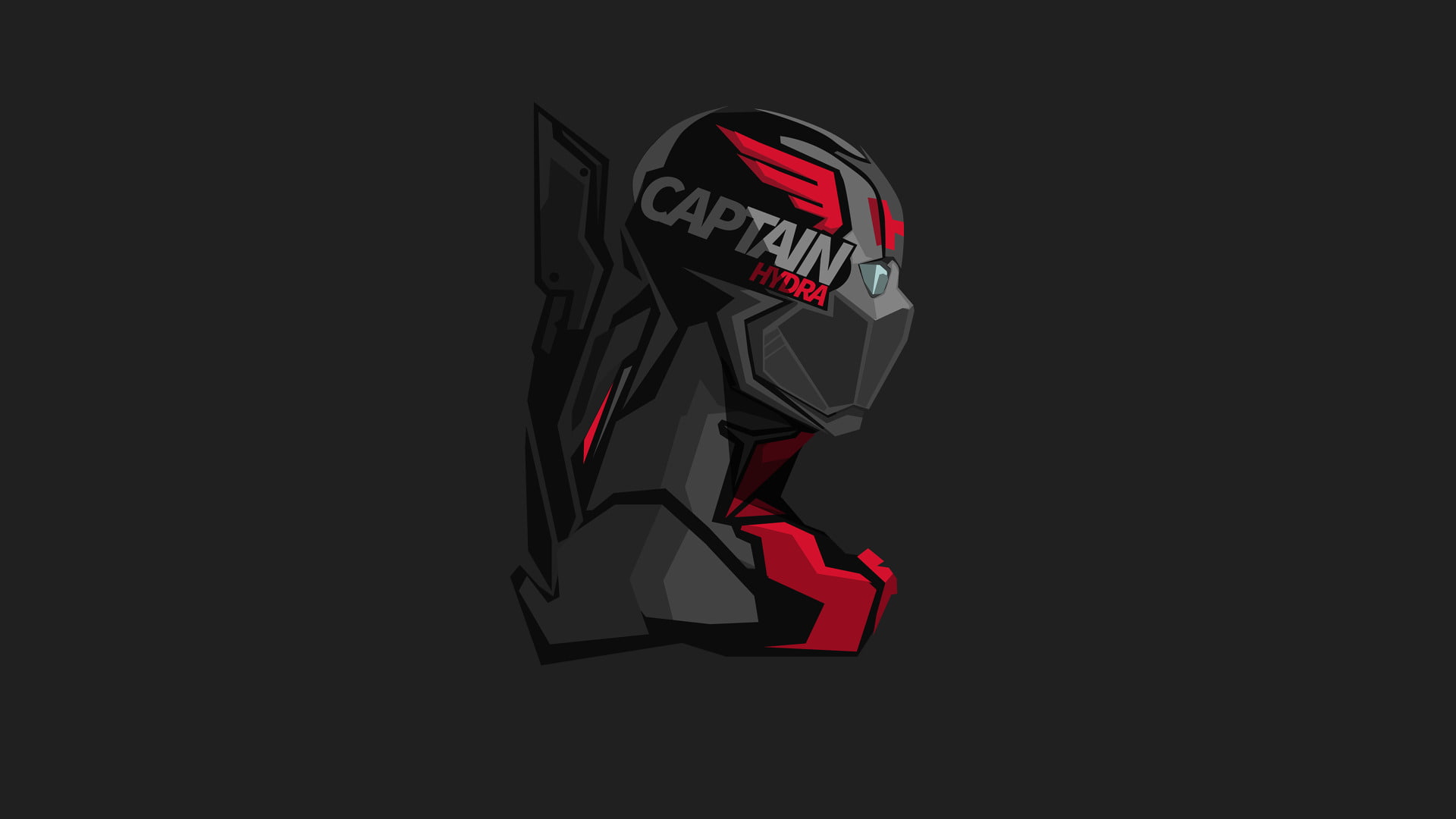 1080P, Hydra (Marvel Comics), Captain America, HD Wallpaper